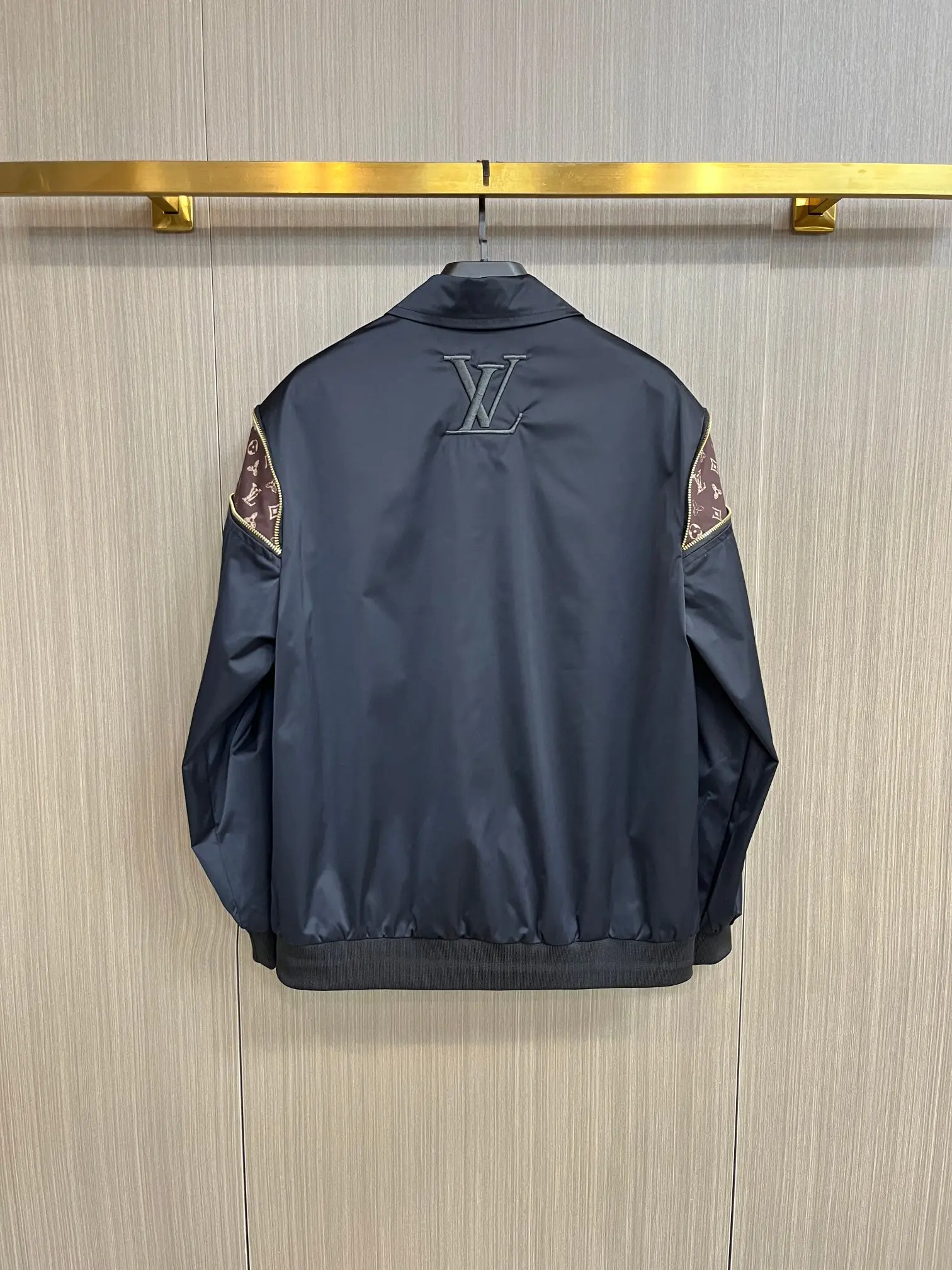 Monogram Detail Lightweight Coach Jacket D38014374 — view 2