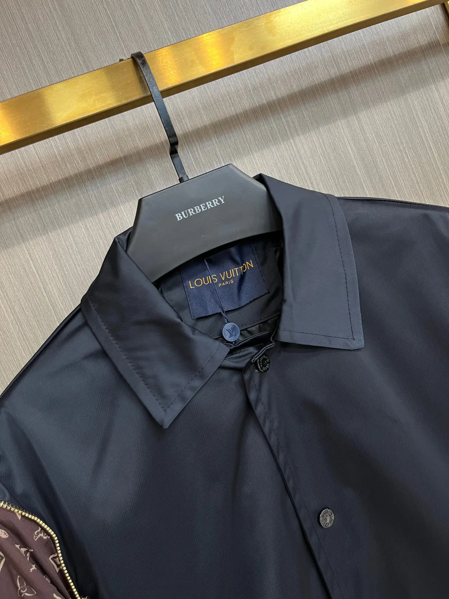 Monogram Detail Lightweight Coach Jacket D38014374 — view 3