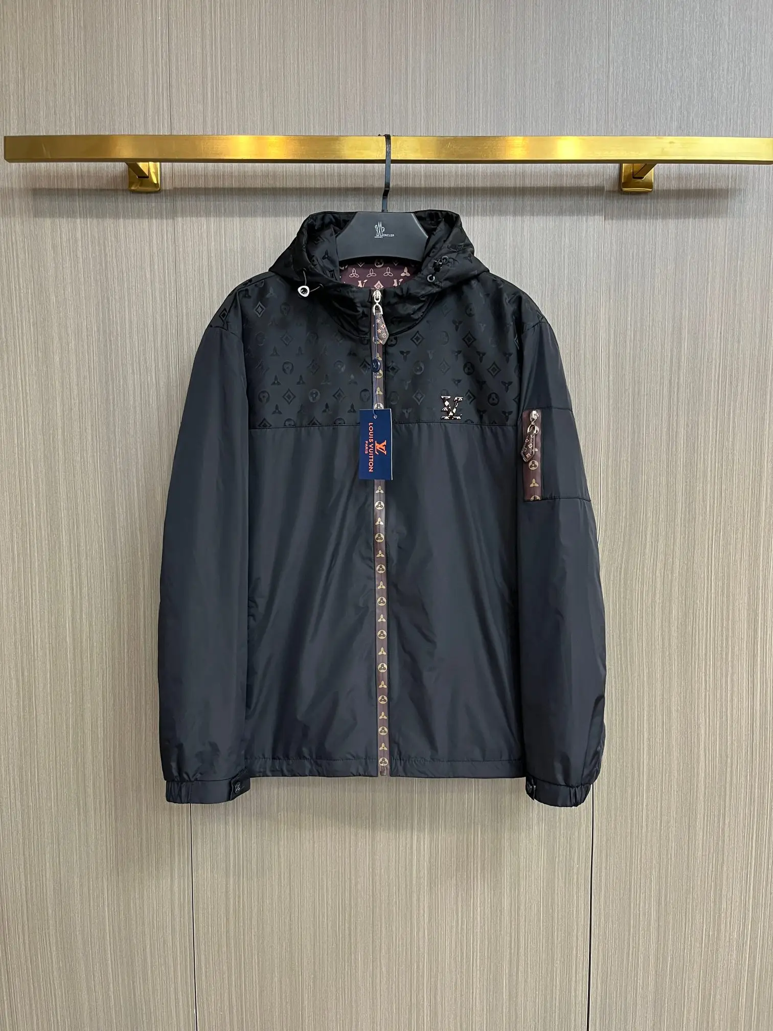 Monogram Hooded Windbreaker Jacket D38014305