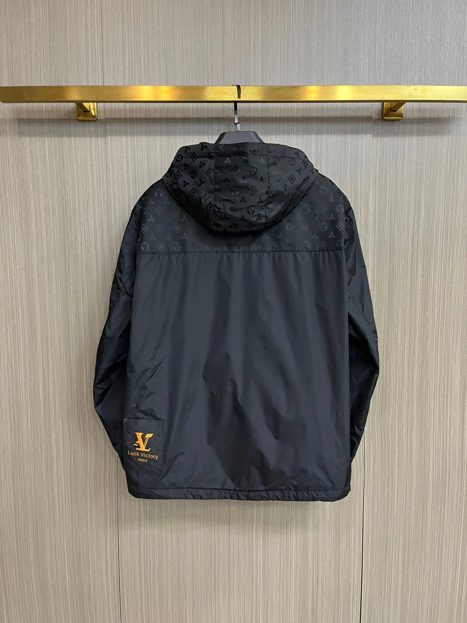 Monogram Hooded Windbreaker Jacket D38014305 — view 2