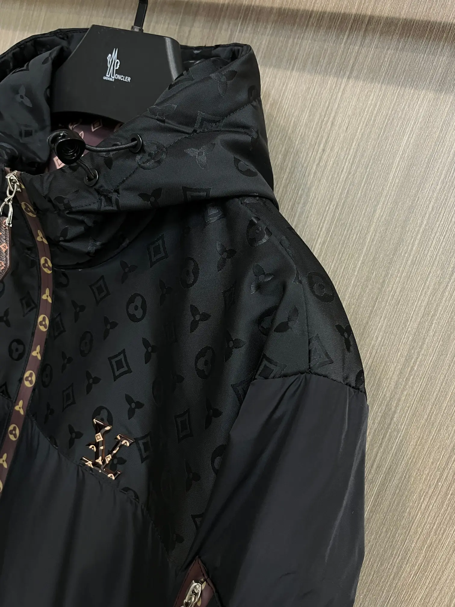 Monogram Hooded Windbreaker Jacket D38014305 — view 5
