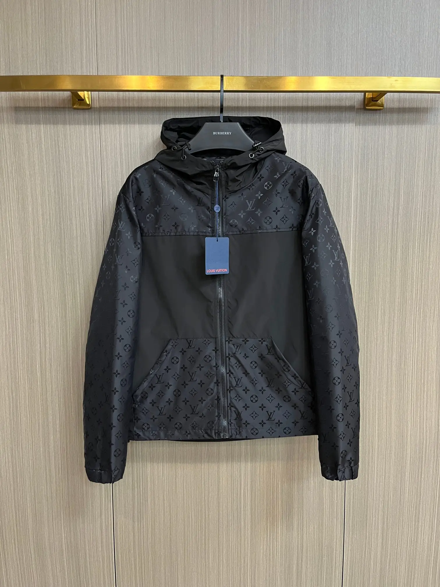 Monogram Hooded Windbreaker Jacket D38014373