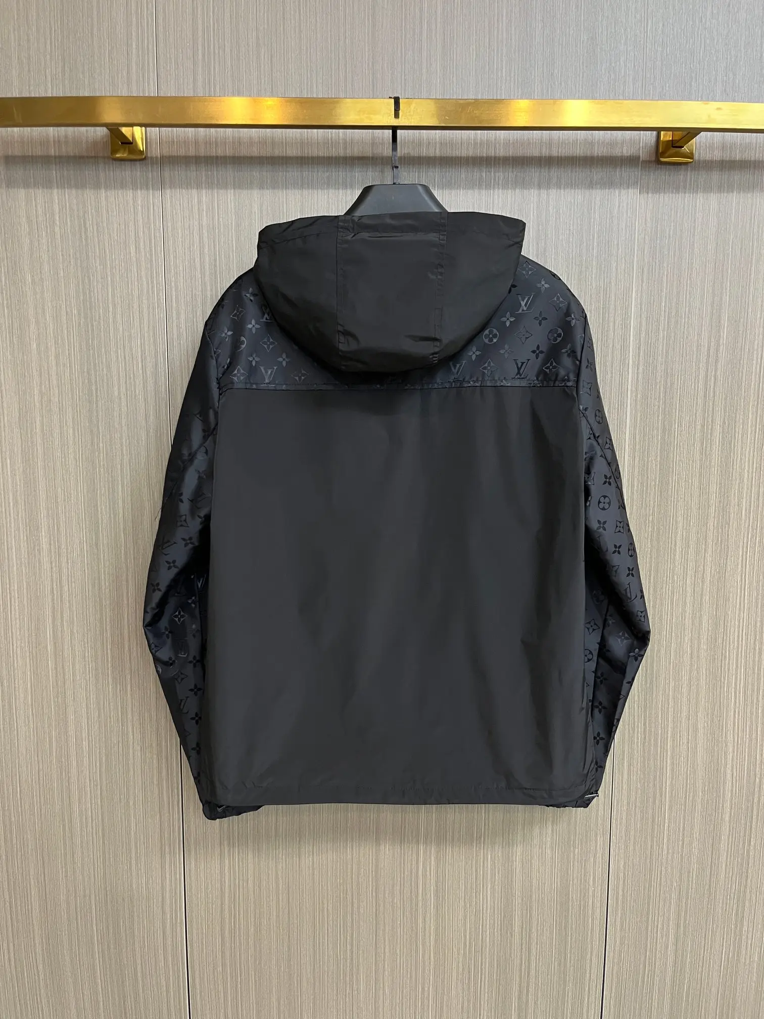 Monogram Hooded Windbreaker Jacket D38014373 — view 2