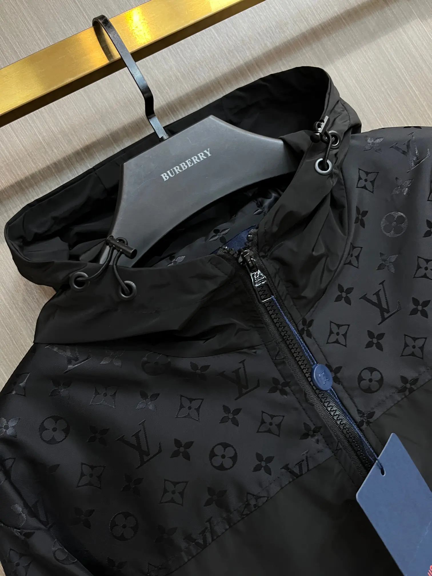 Monogram Hooded Windbreaker Jacket D38014373 — view 3