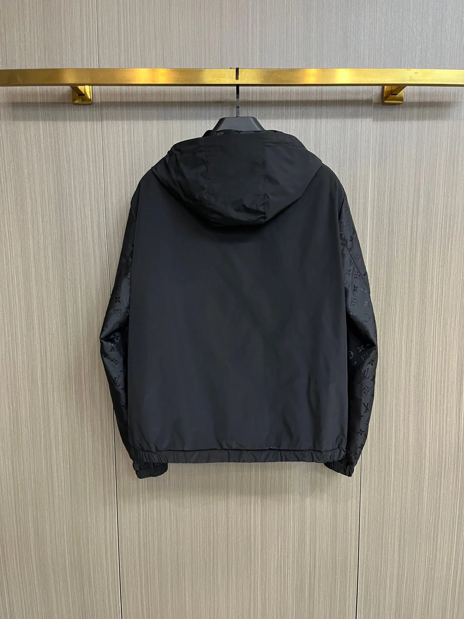 Monogram Hooded Windbreaker Jacket D38014385 — view 2