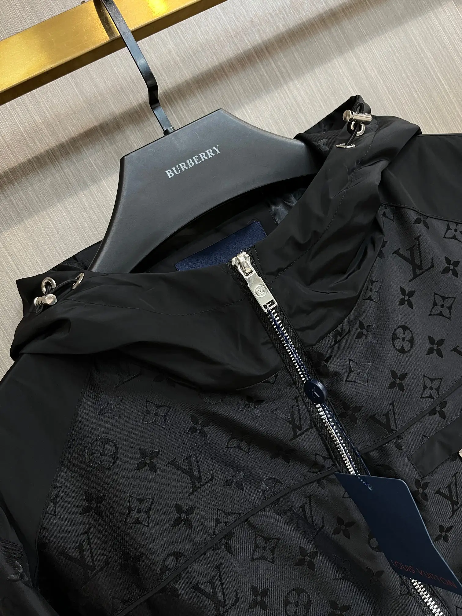 Monogram Hooded Windbreaker Jacket D38014385 — view 3