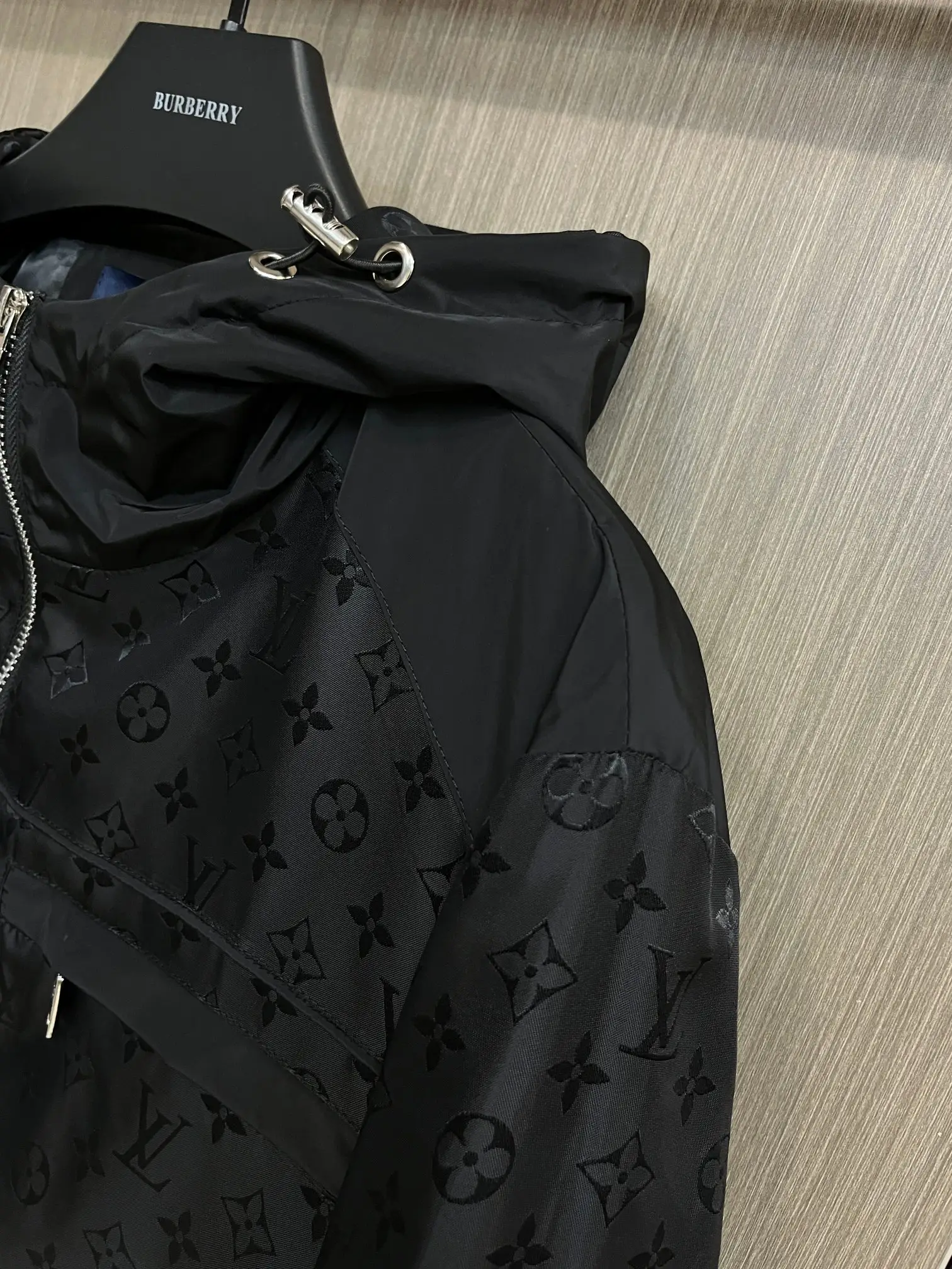 Monogram Hooded Windbreaker Jacket D38014385 — view 4