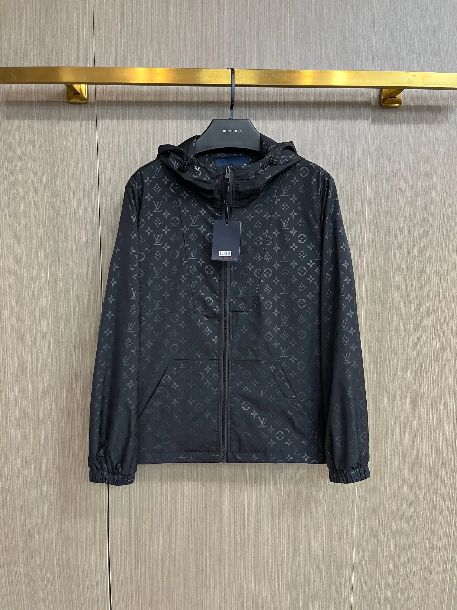 Monogram Hooded Windbreaker Jacket D38014303