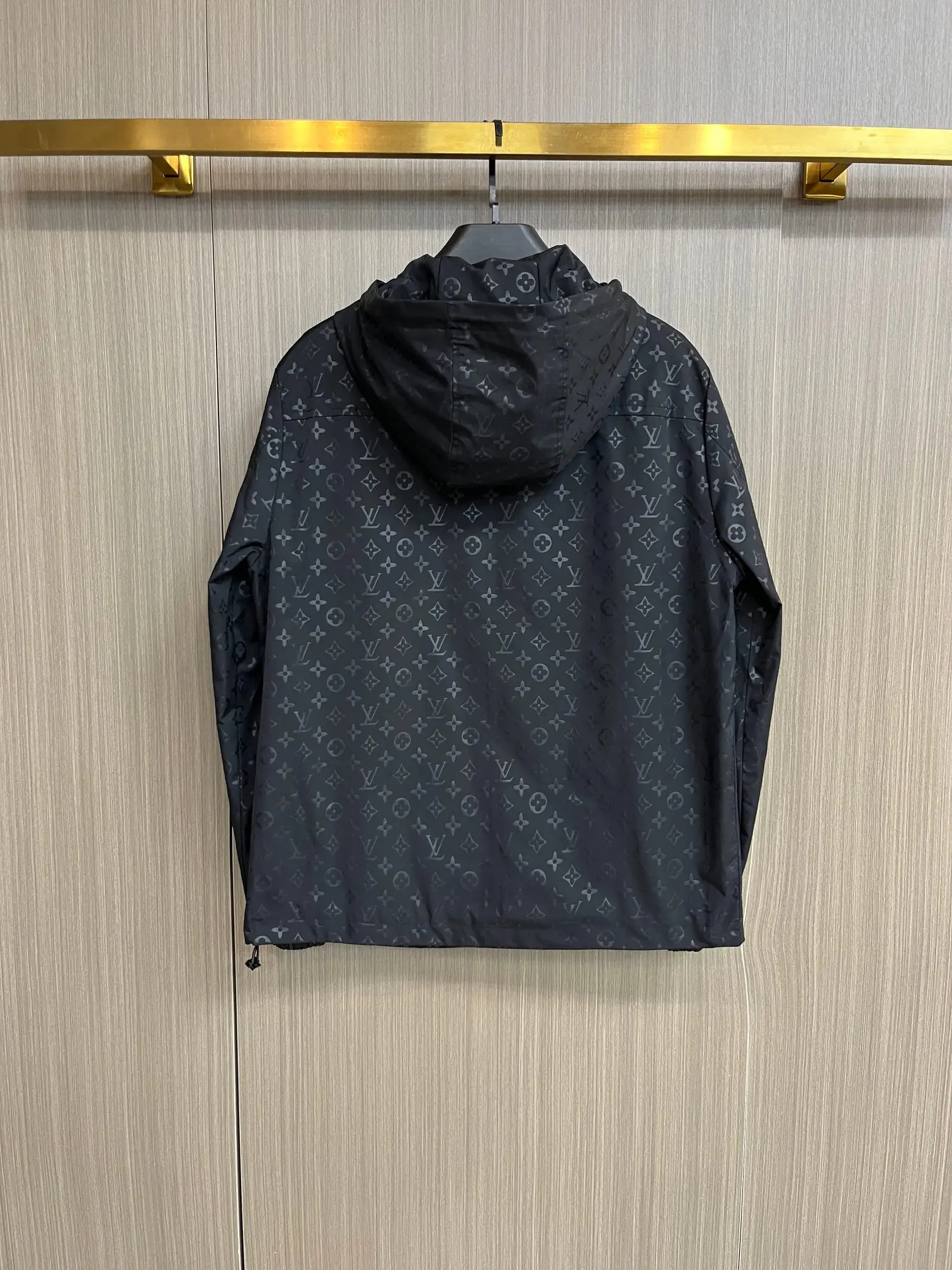 Monogram Hooded Windbreaker Jacket D38014303 — view 2