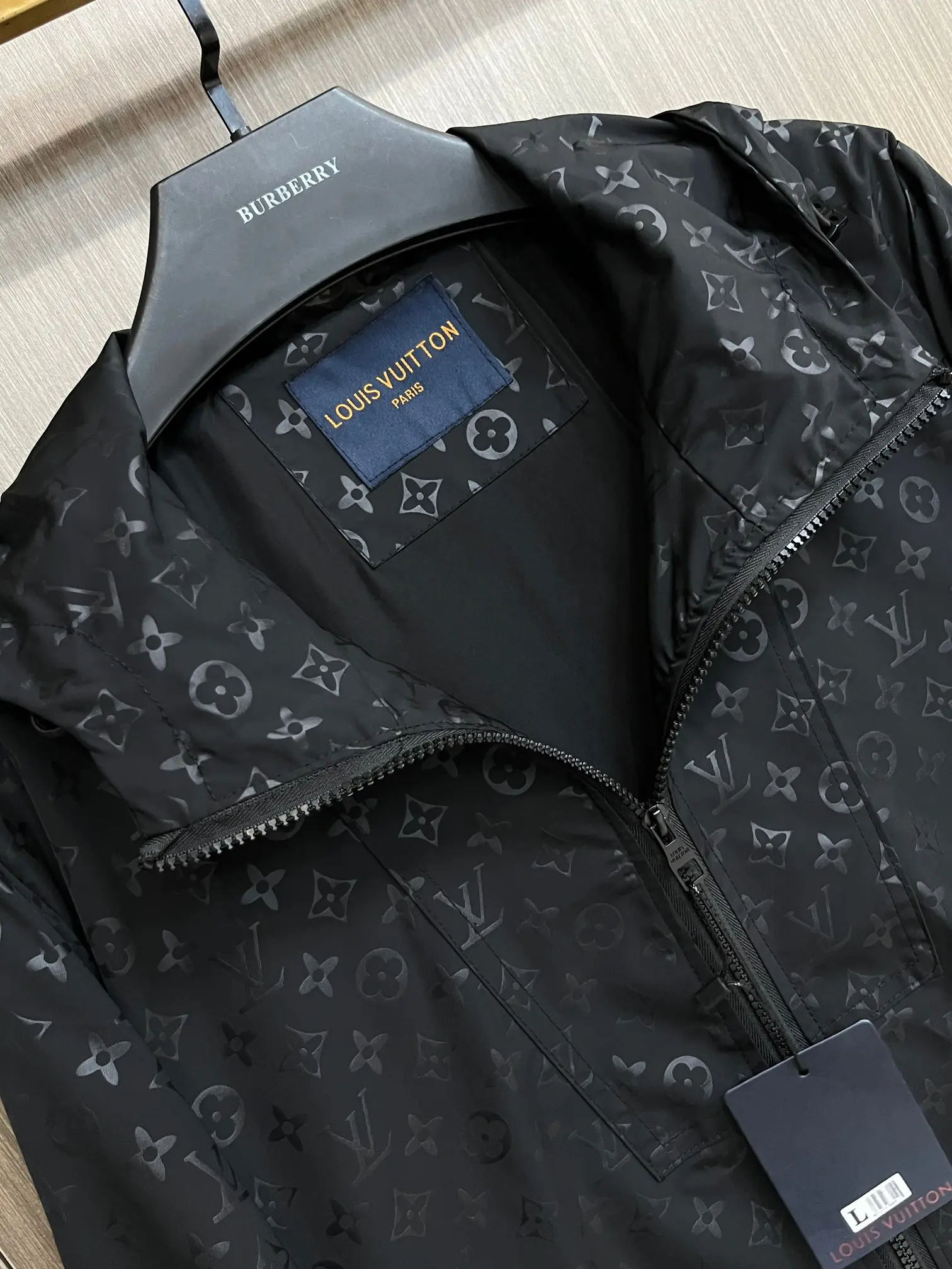 Monogram Hooded Windbreaker Jacket D38014303 — view 4