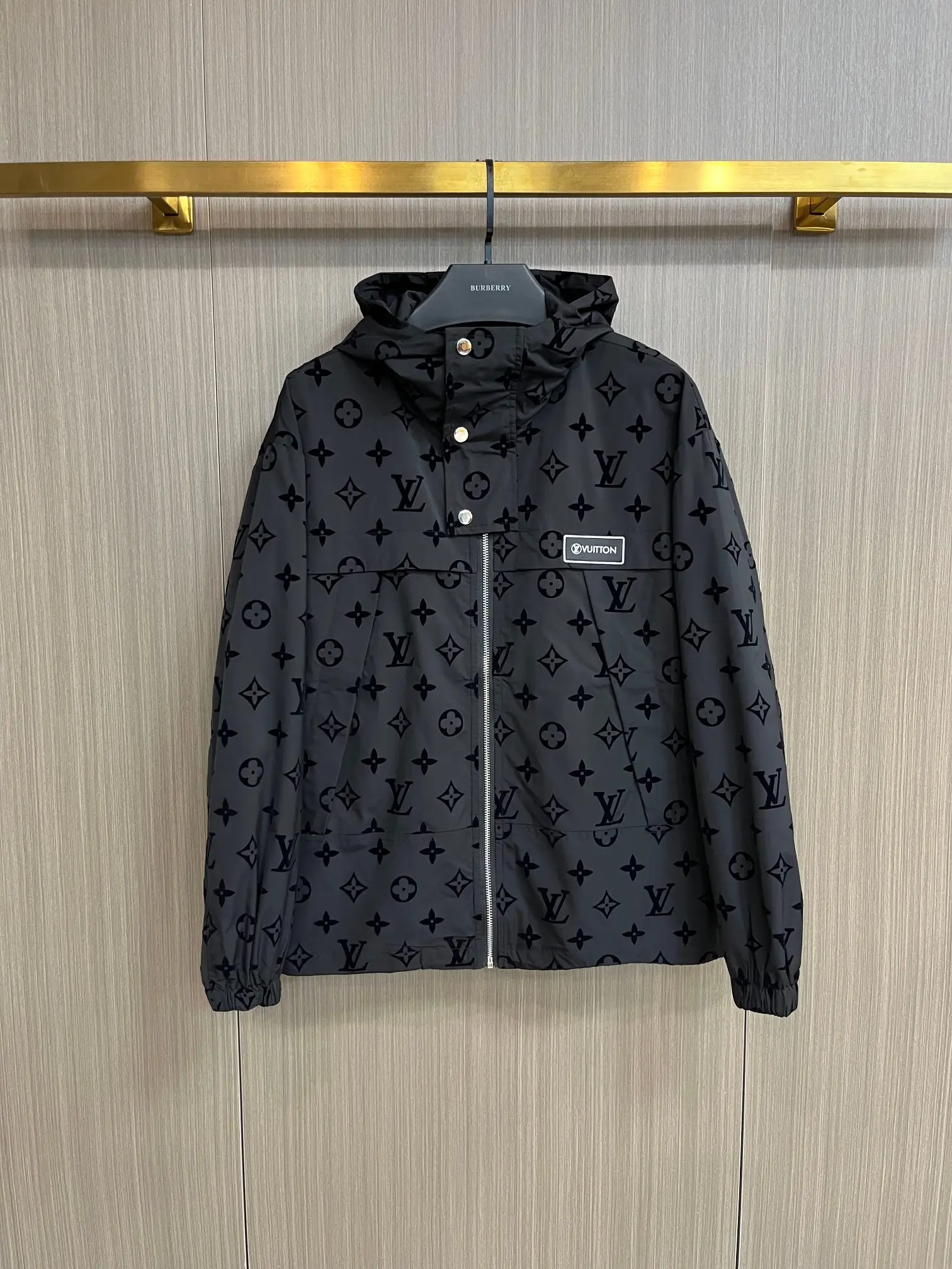 Monogram Hooded Windbreaker Jacket D38014384