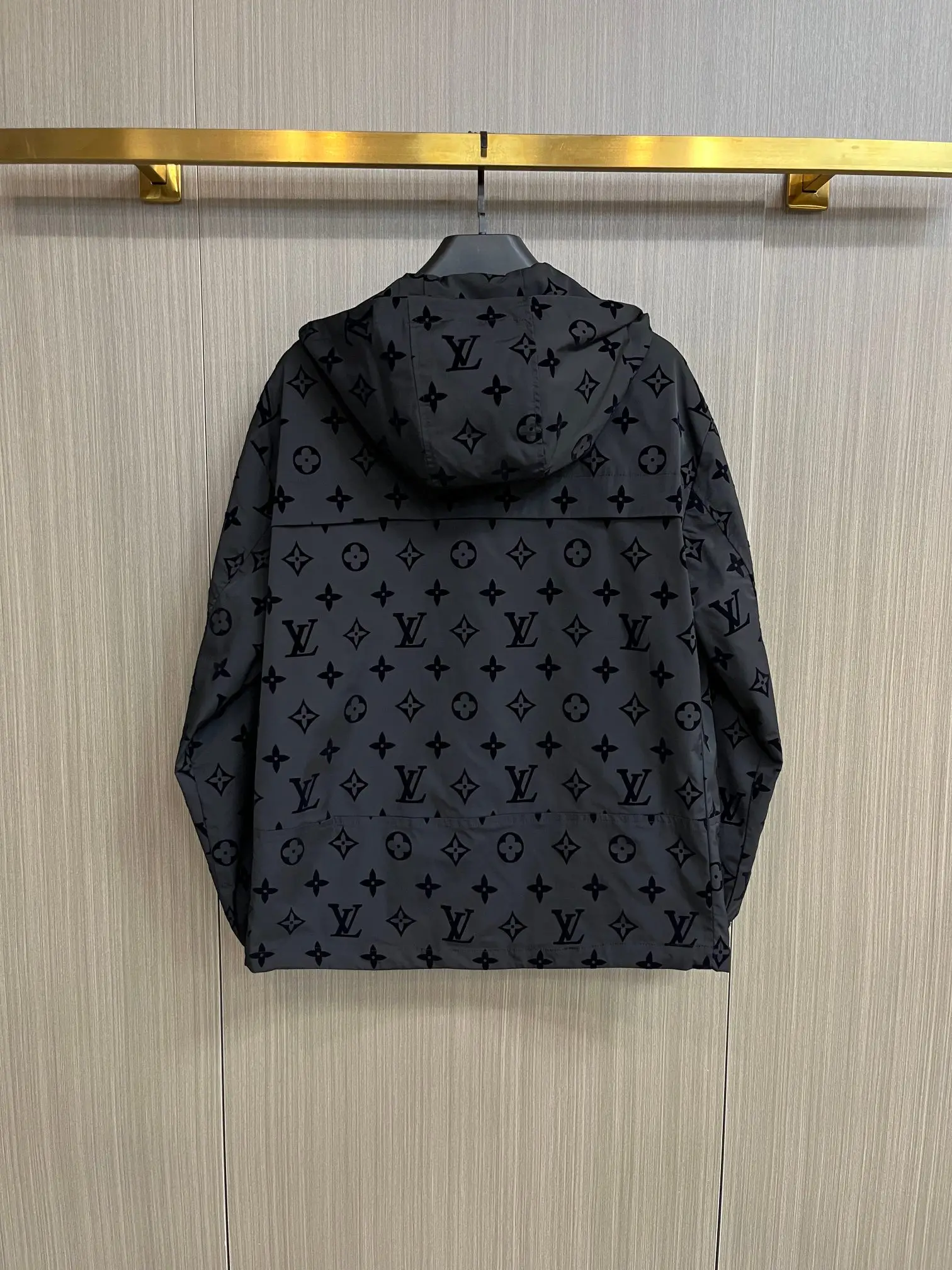 Monogram Hooded Windbreaker Jacket D38014384 — view 2