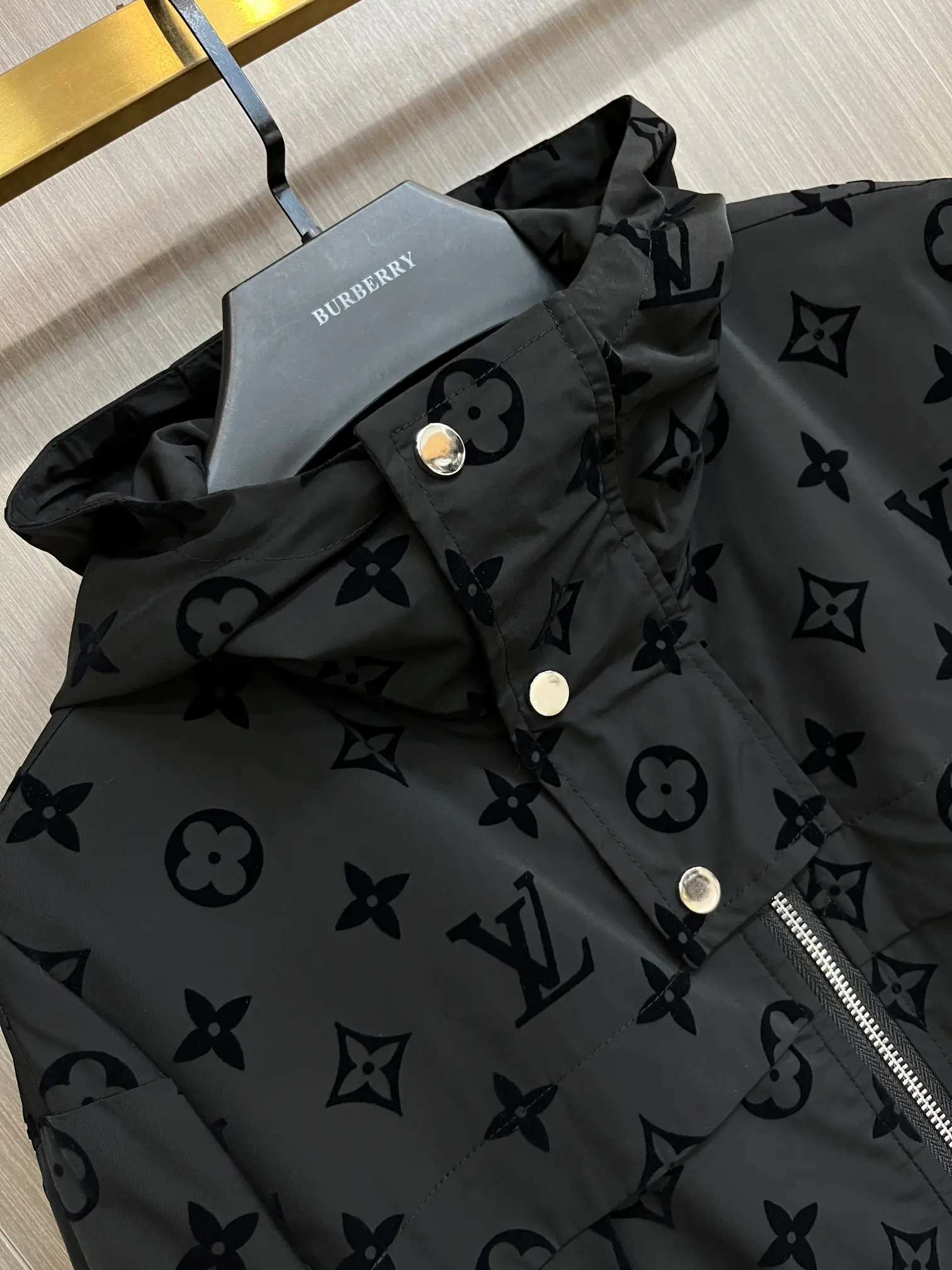 Monogram Hooded Windbreaker Jacket D38014384 — view 3