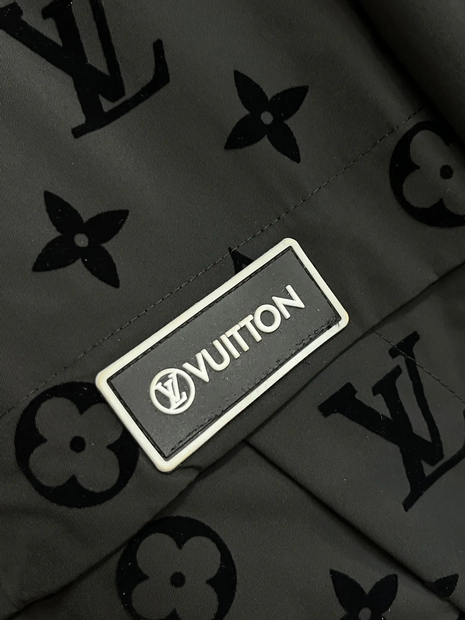 Monogram Hooded Windbreaker Jacket D38014384 — view 7