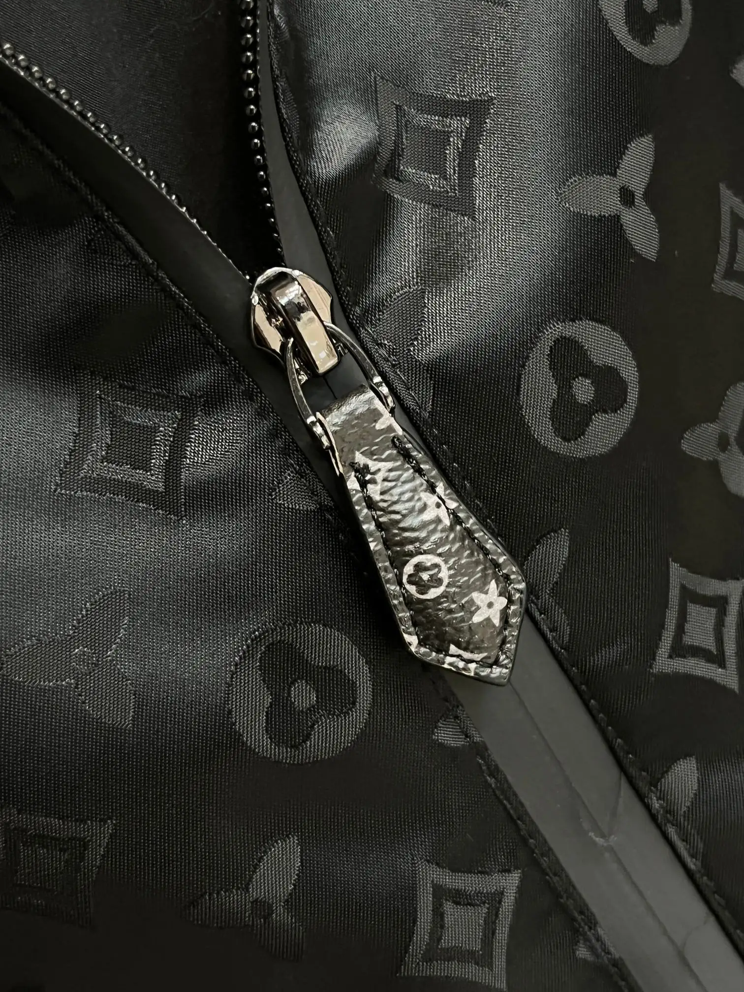 Monogram Panel Hooded Windbreaker Jacket D38014302 — view 6