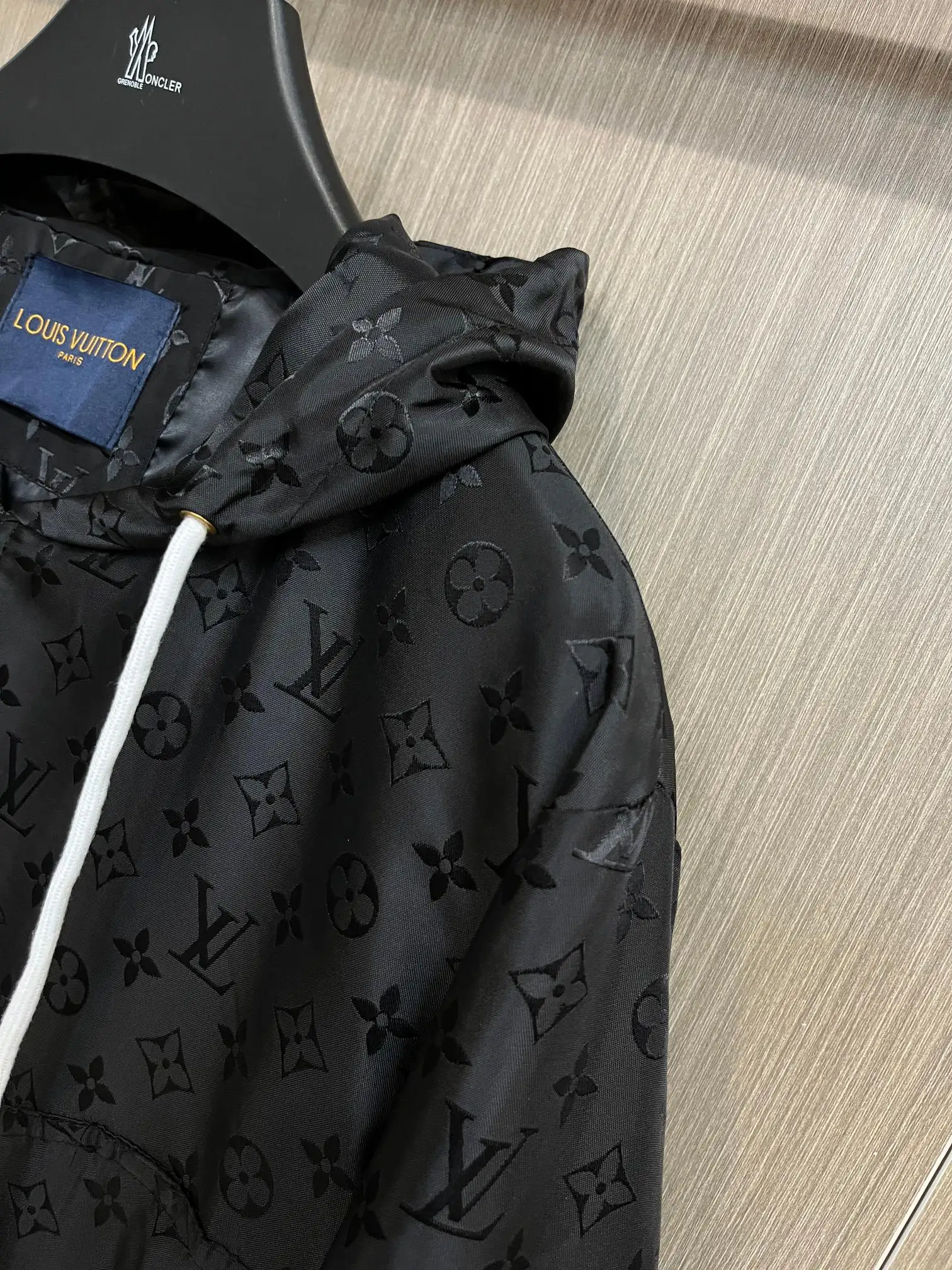 Monogram Jacquard Hooded Windbreaker Jacket D38014399 — view 4