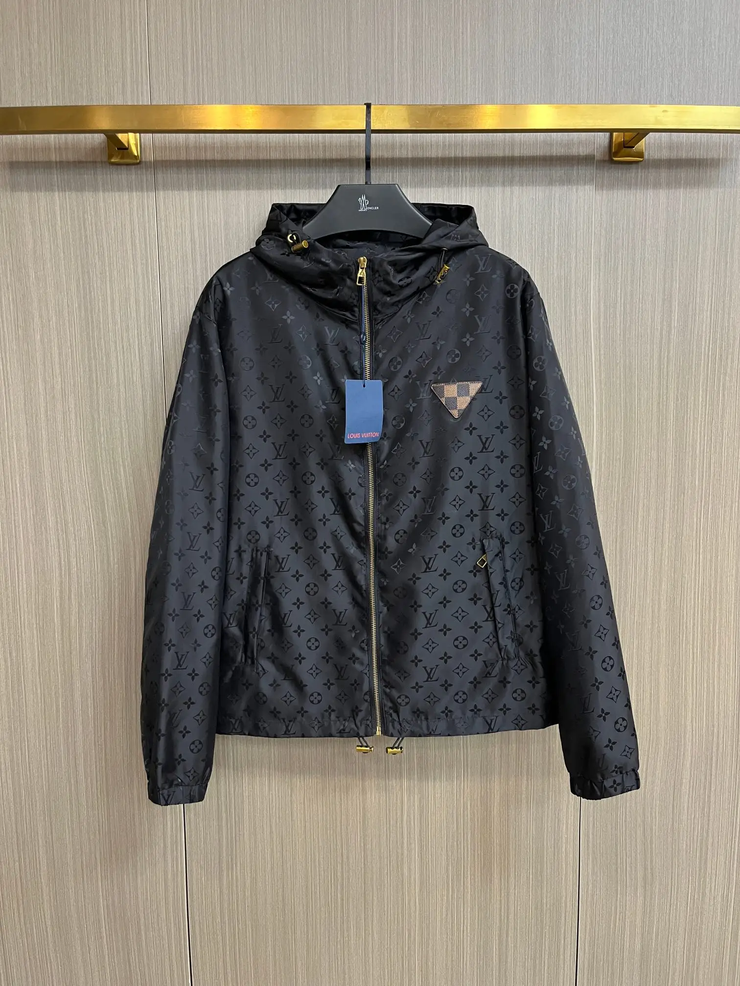 Monogram Jacquard Hooded Windbreaker Jacket D38014400