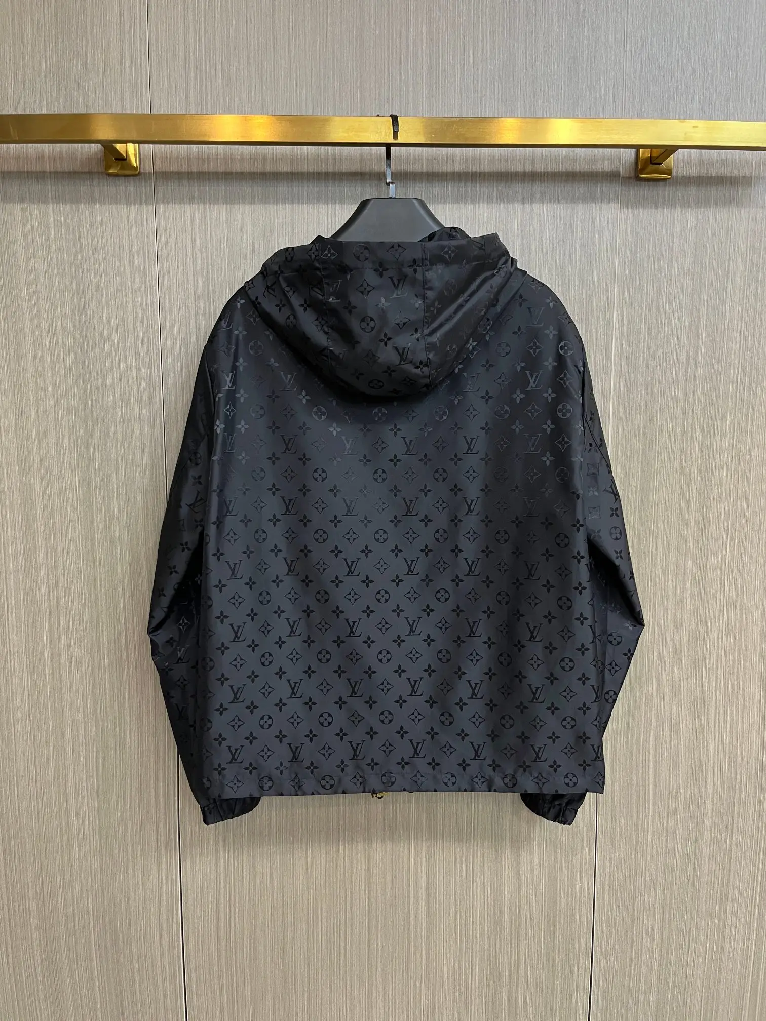 Monogram Jacquard Hooded Windbreaker Jacket D38014400 — view 2