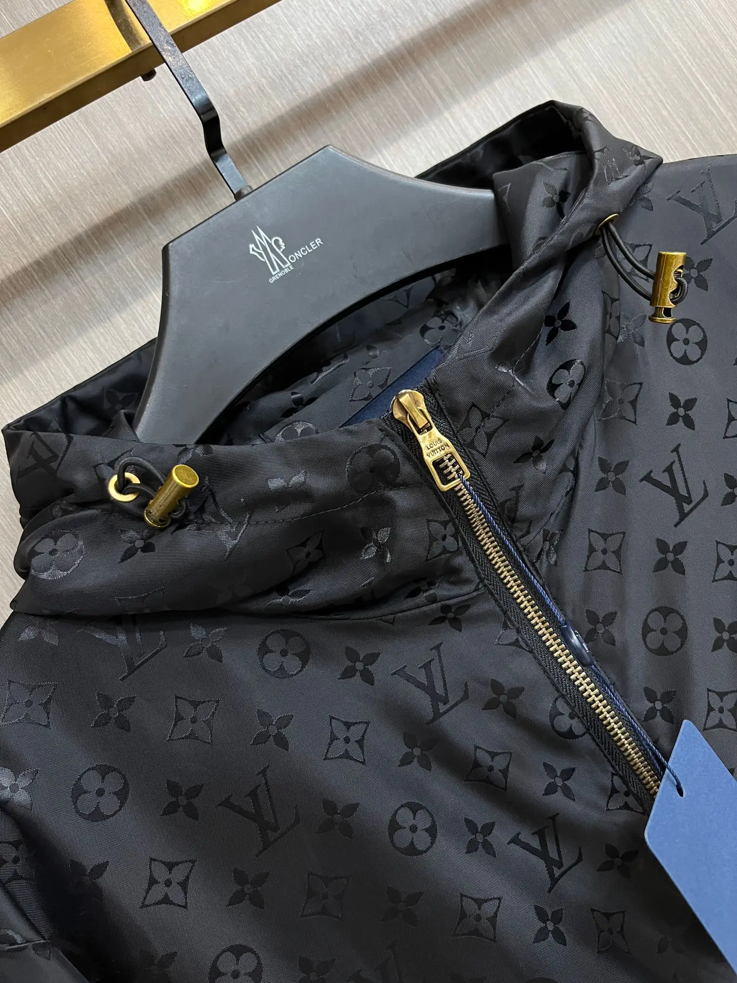 Monogram Jacquard Hooded Windbreaker Jacket D38014400 — view 3