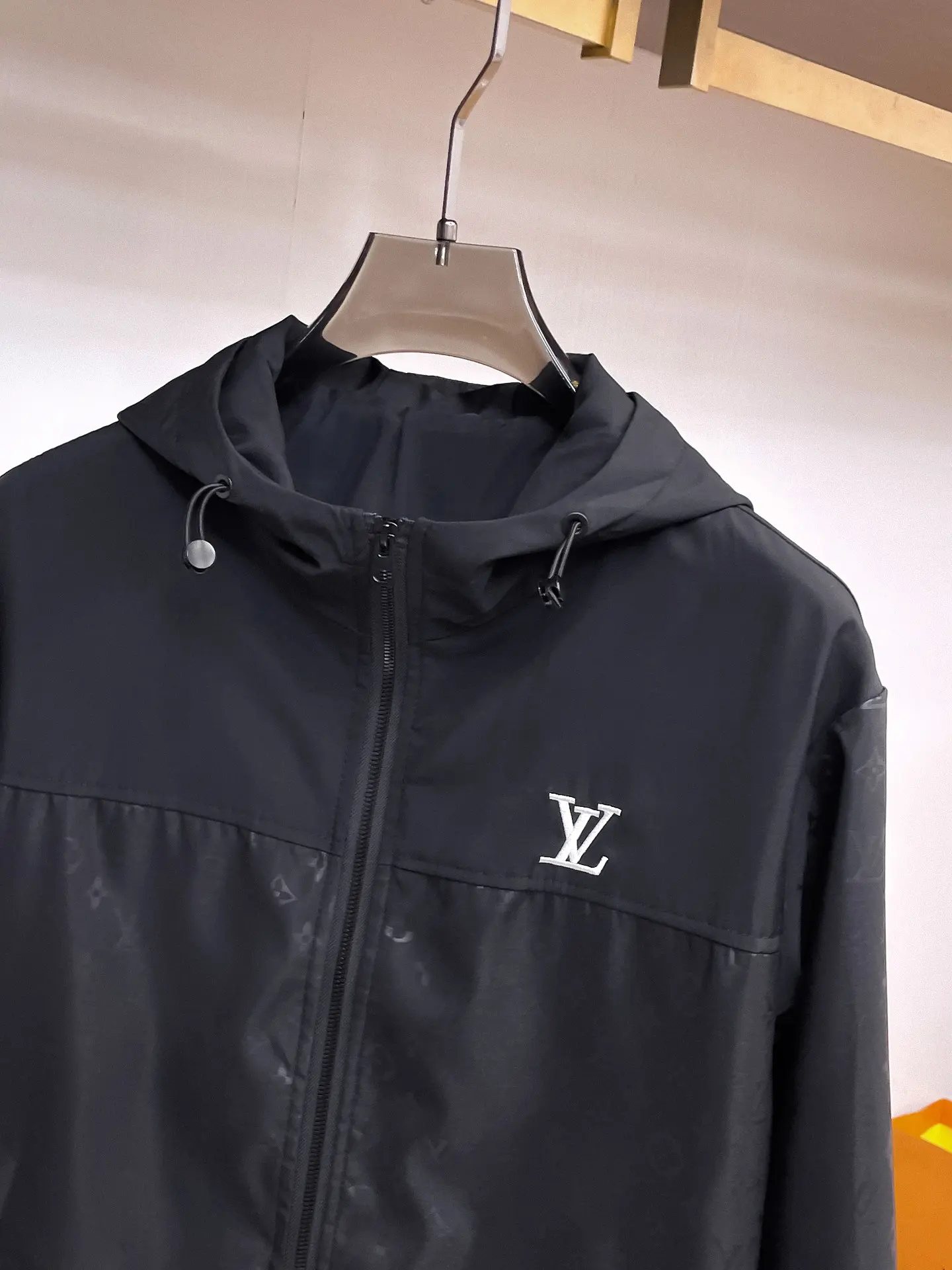 Monogram Hooded Windbreaker Jacket D38014349 — view 4
