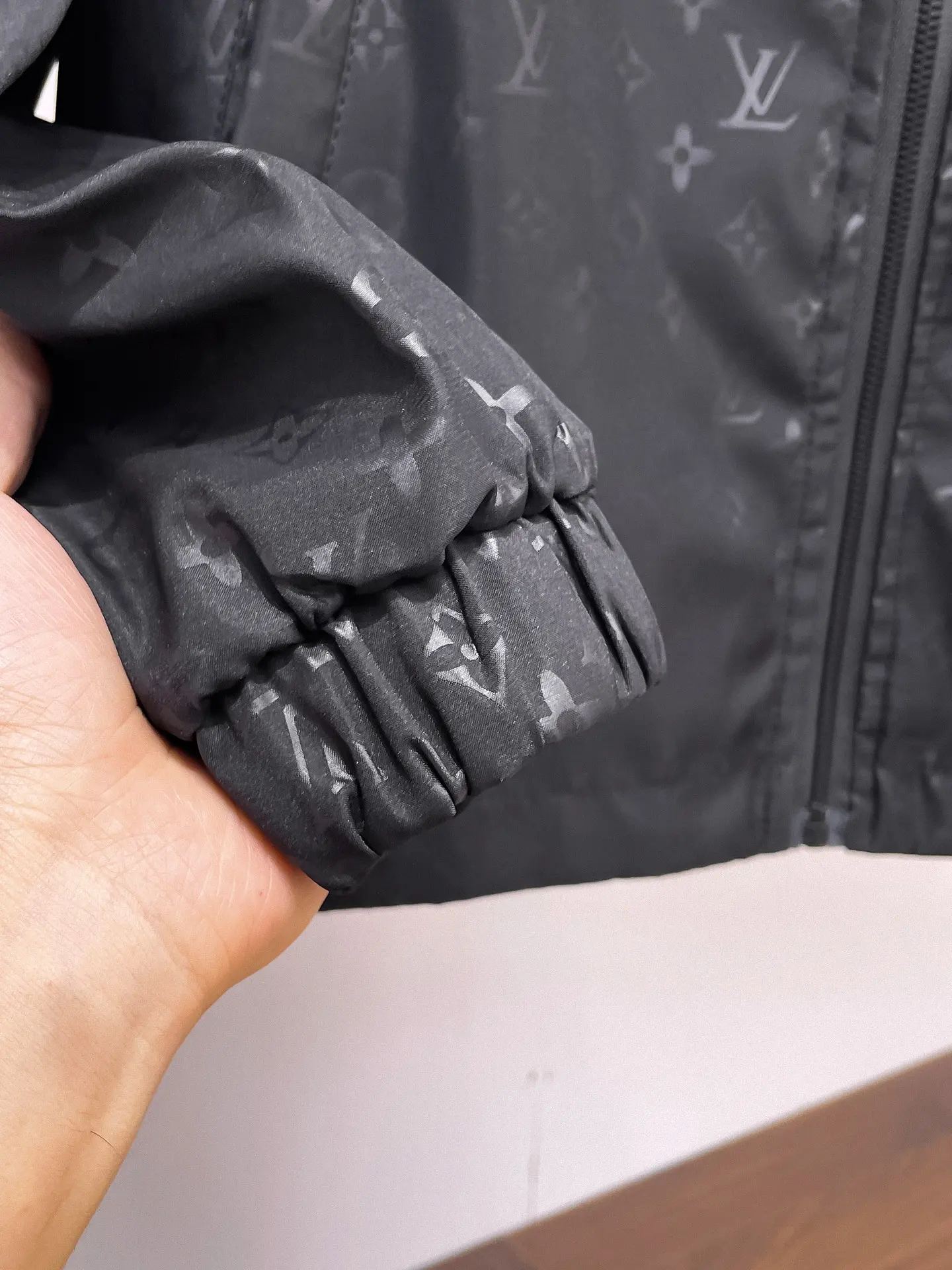 Monogram Hooded Windbreaker Jacket D38014349 — view 9
