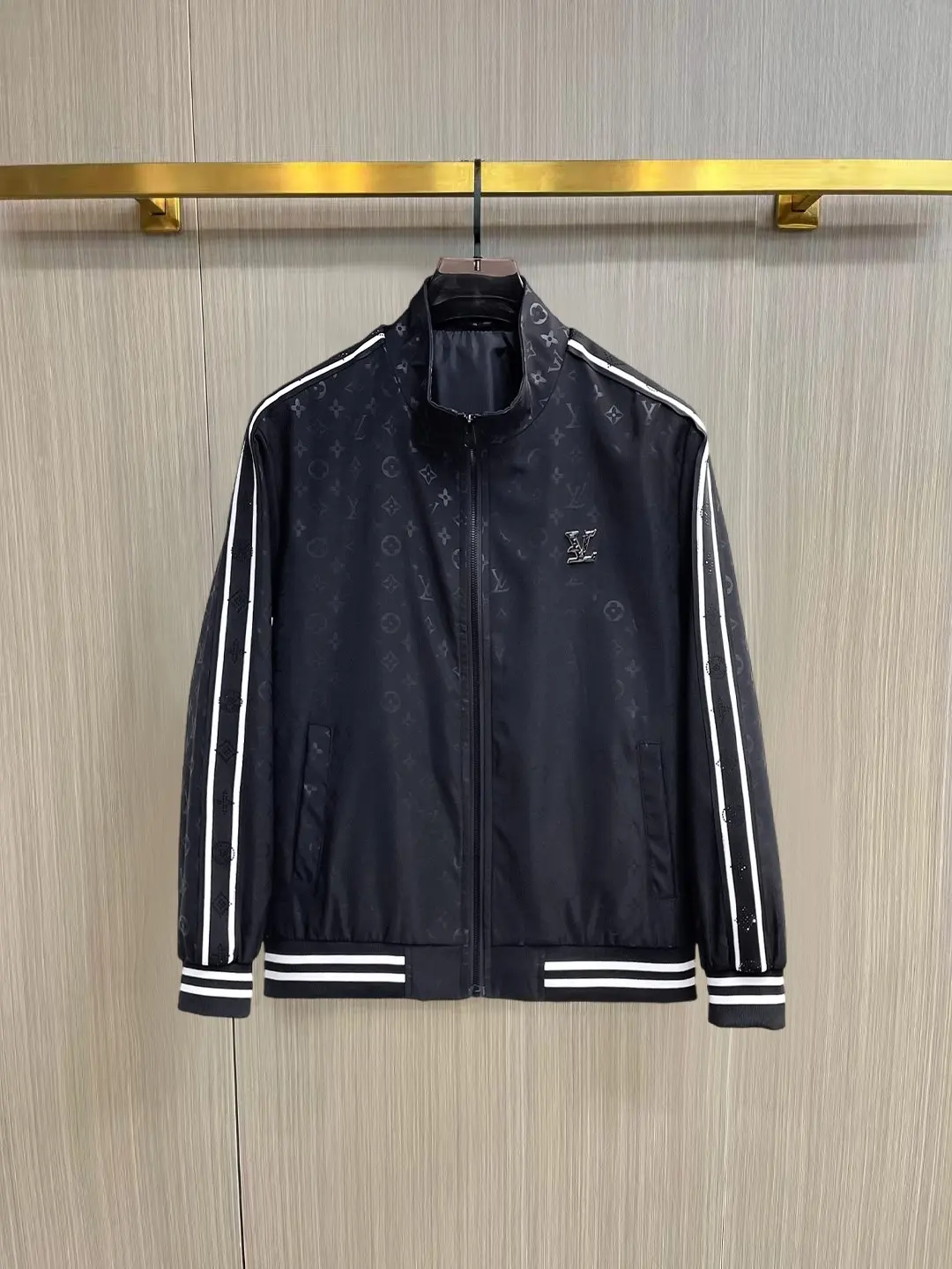 Monogram Jacquard Zip-Up Track Jacket D38014352