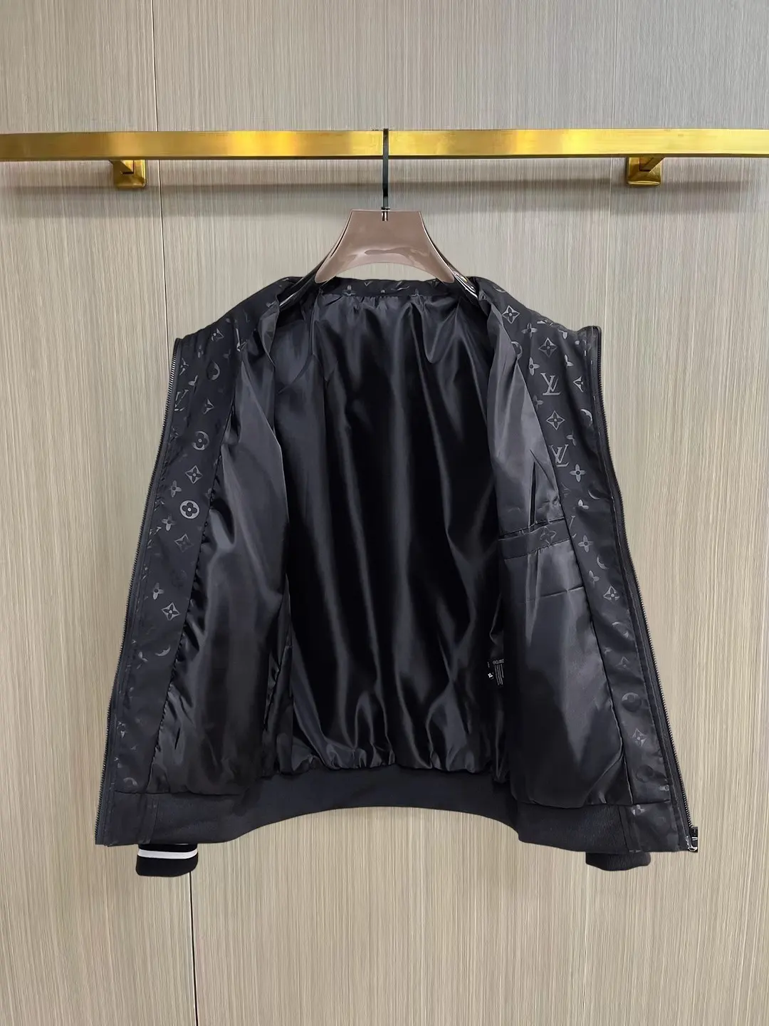 Monogram Jacquard Zip-Up Track Jacket D38014352 — view 3