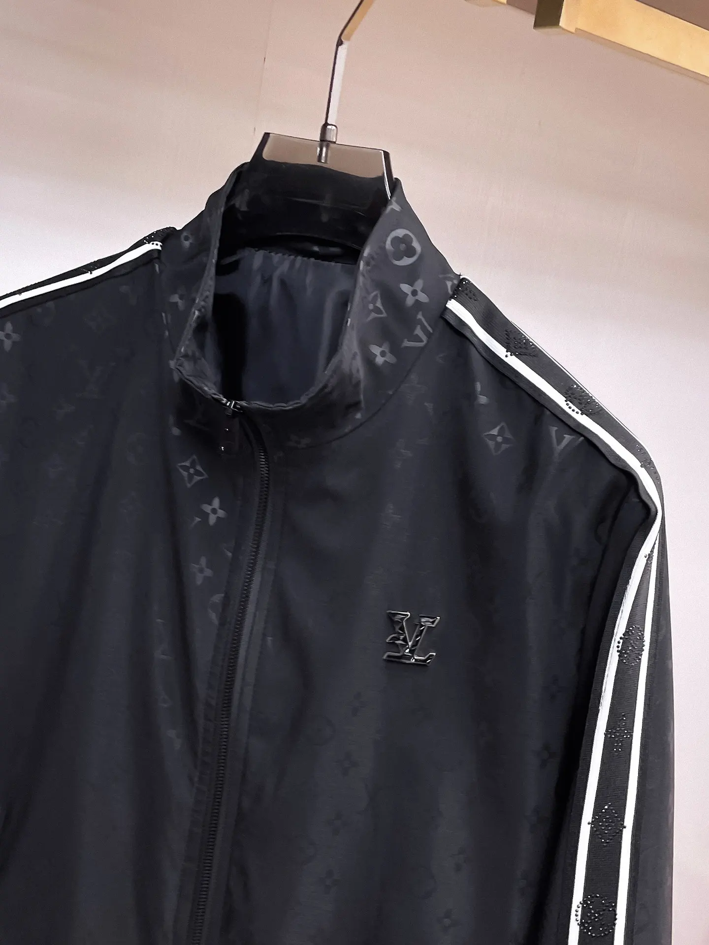 Monogram Jacquard Zip-Up Track Jacket D38014352 — view 4