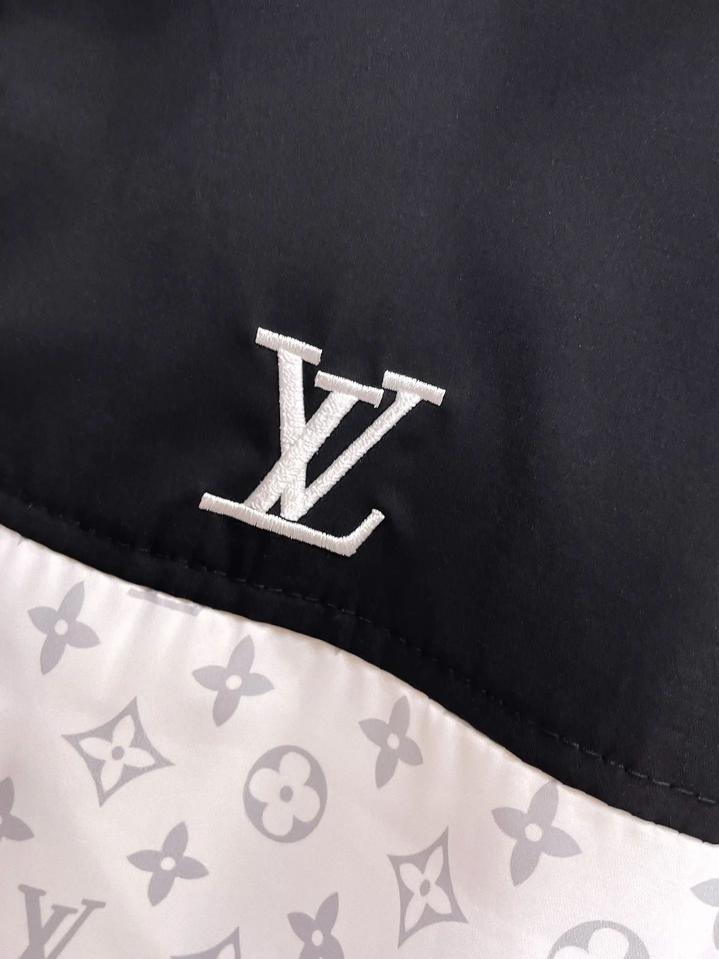 Monogram Color-Block Hooded Windbreaker Jacket D38014350 — view 7