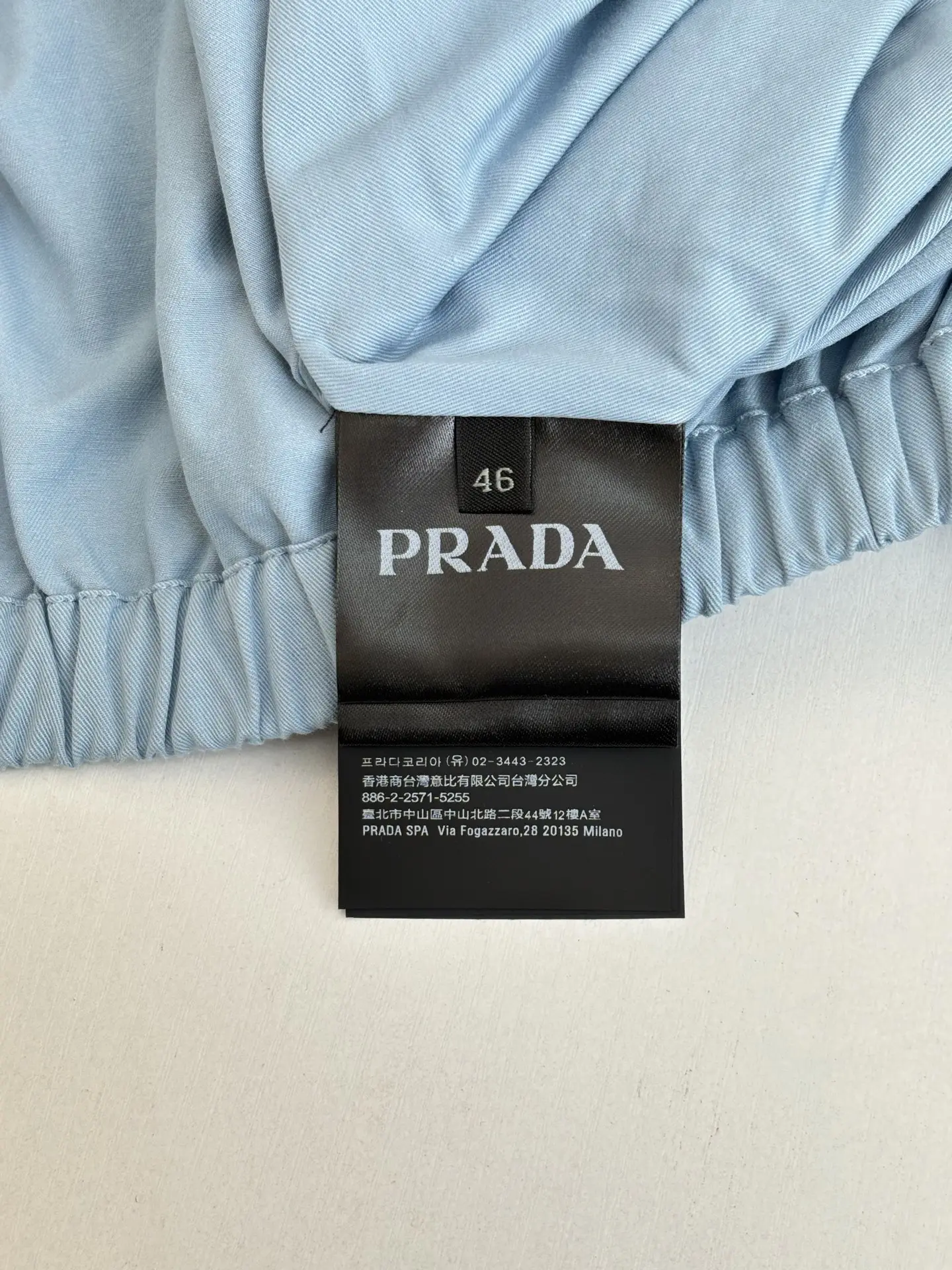 Logo-Embroidered Cotton Canvas Harrington Jacket D38520711 — view 11