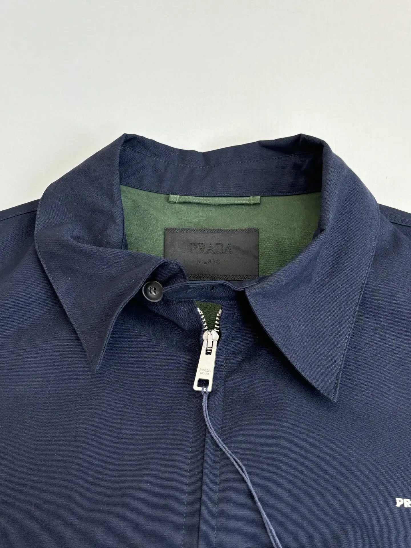 Cotton Canvas Harrington Jacket D38520710 — view 5