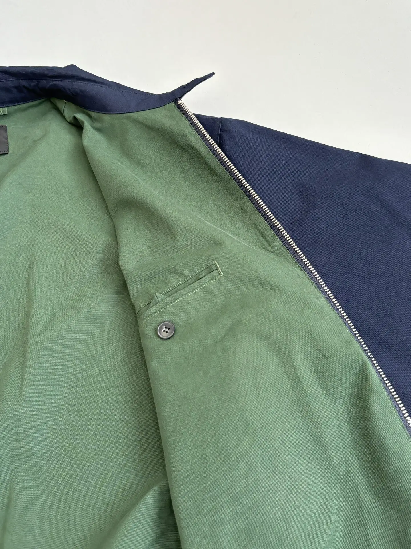 Cotton Canvas Harrington Jacket D38520710 — view 10