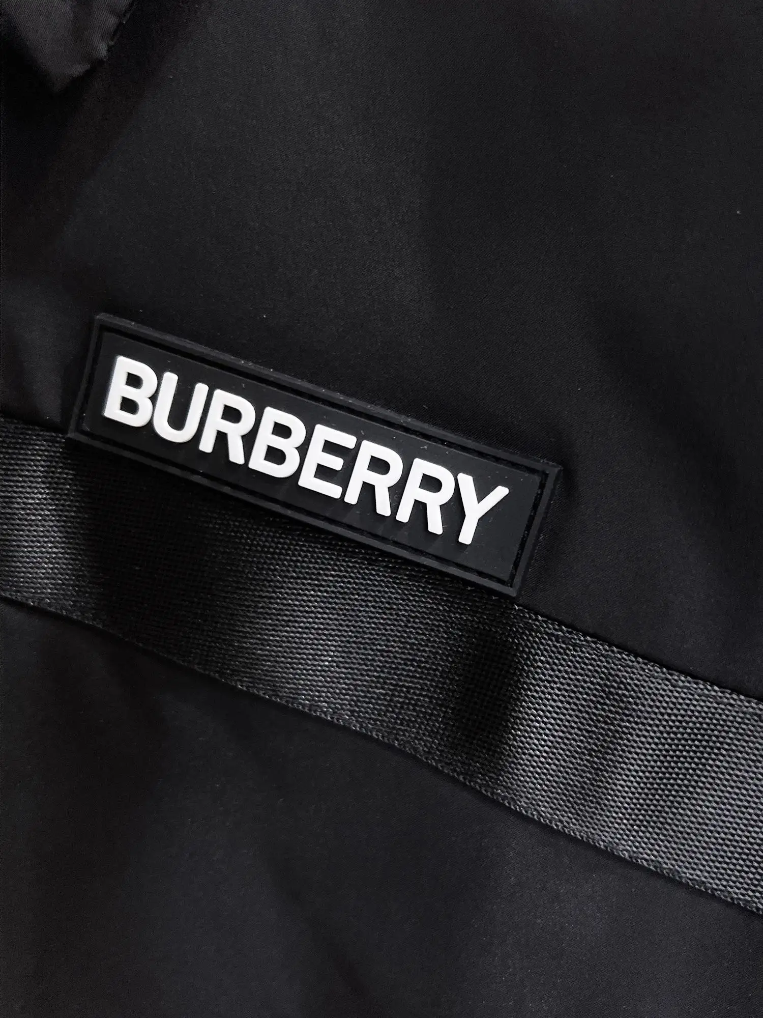 Logo-Appliqué Zip-Up Harrington Jacket D39014689 — view 5