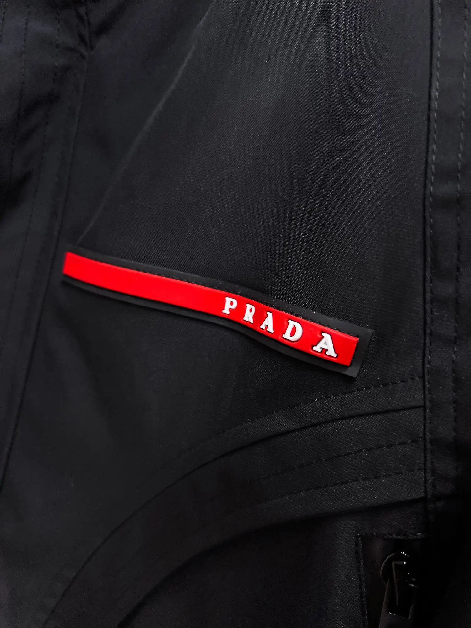 Prada Linea Rossa Hooded Shell Jacket D39014690 — view 5