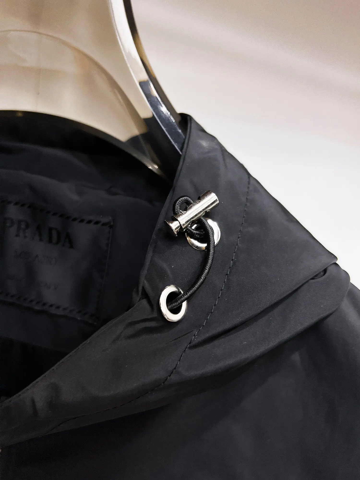 Logo-Patch Hooded Shell Jacket D39014686 — view 8