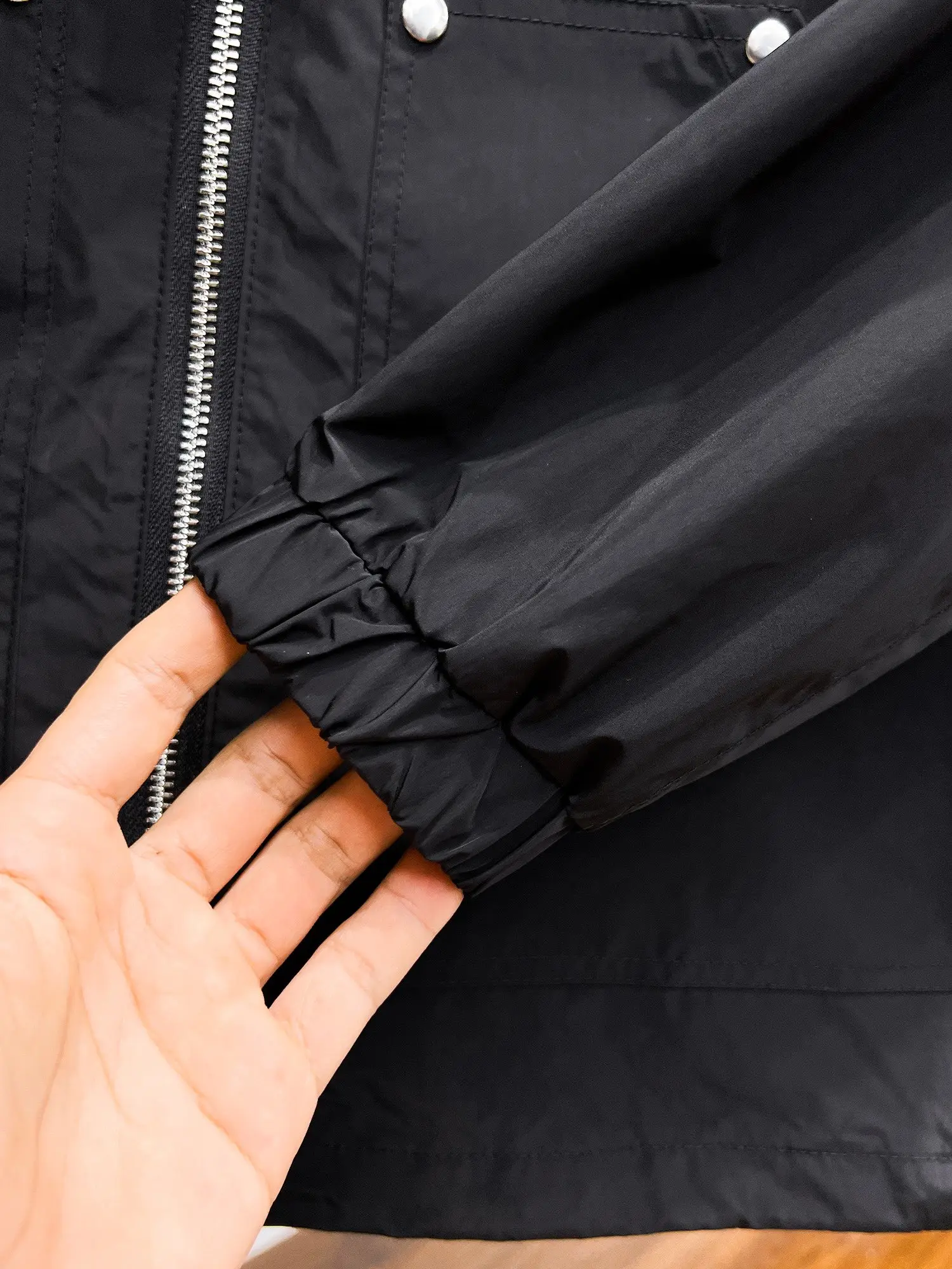 Logo-Patch Hooded Shell Jacket D39014686 — view 11