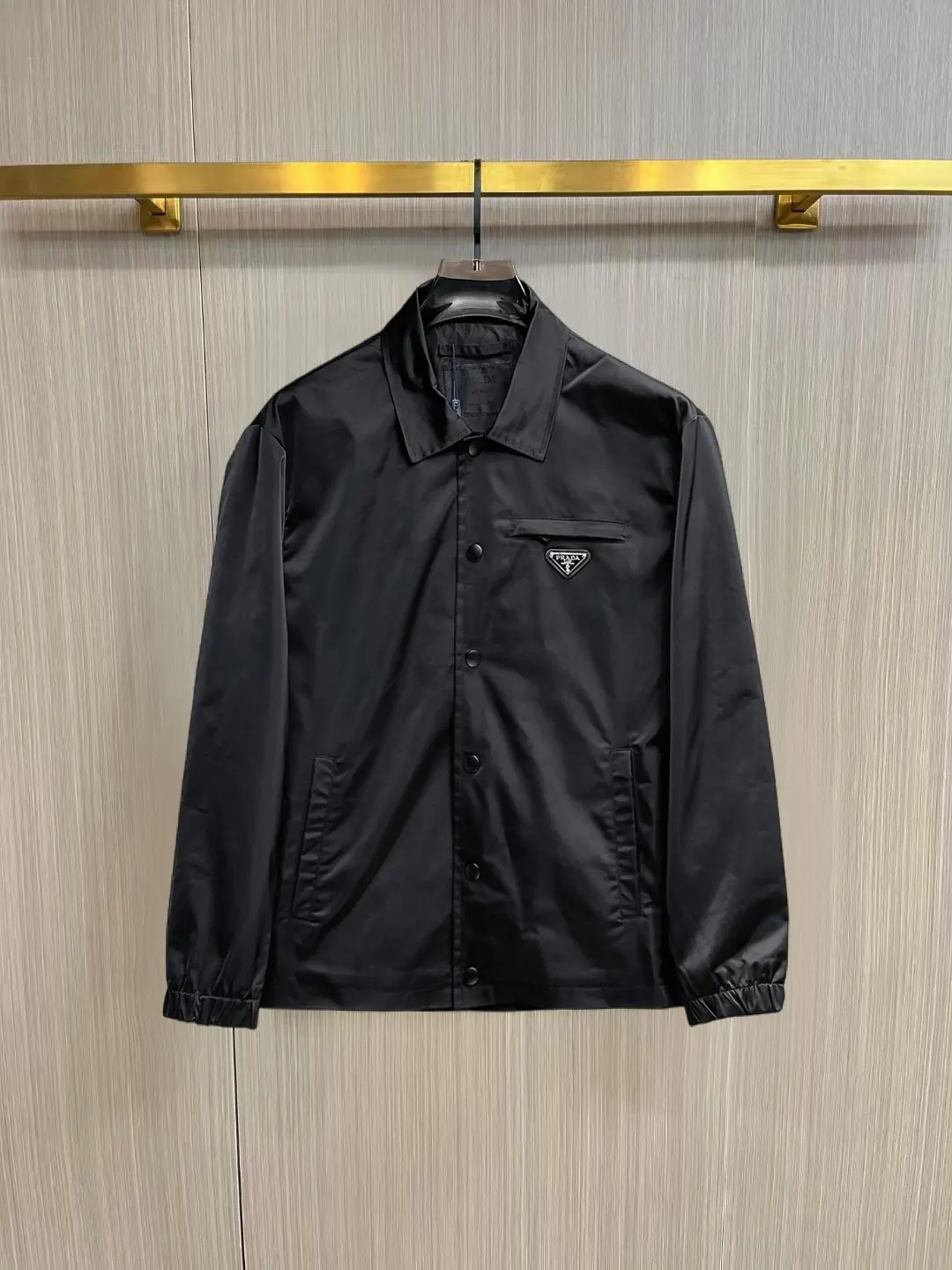 Logo-Appliquéd Re-Nylon Coach Jacket D39014458