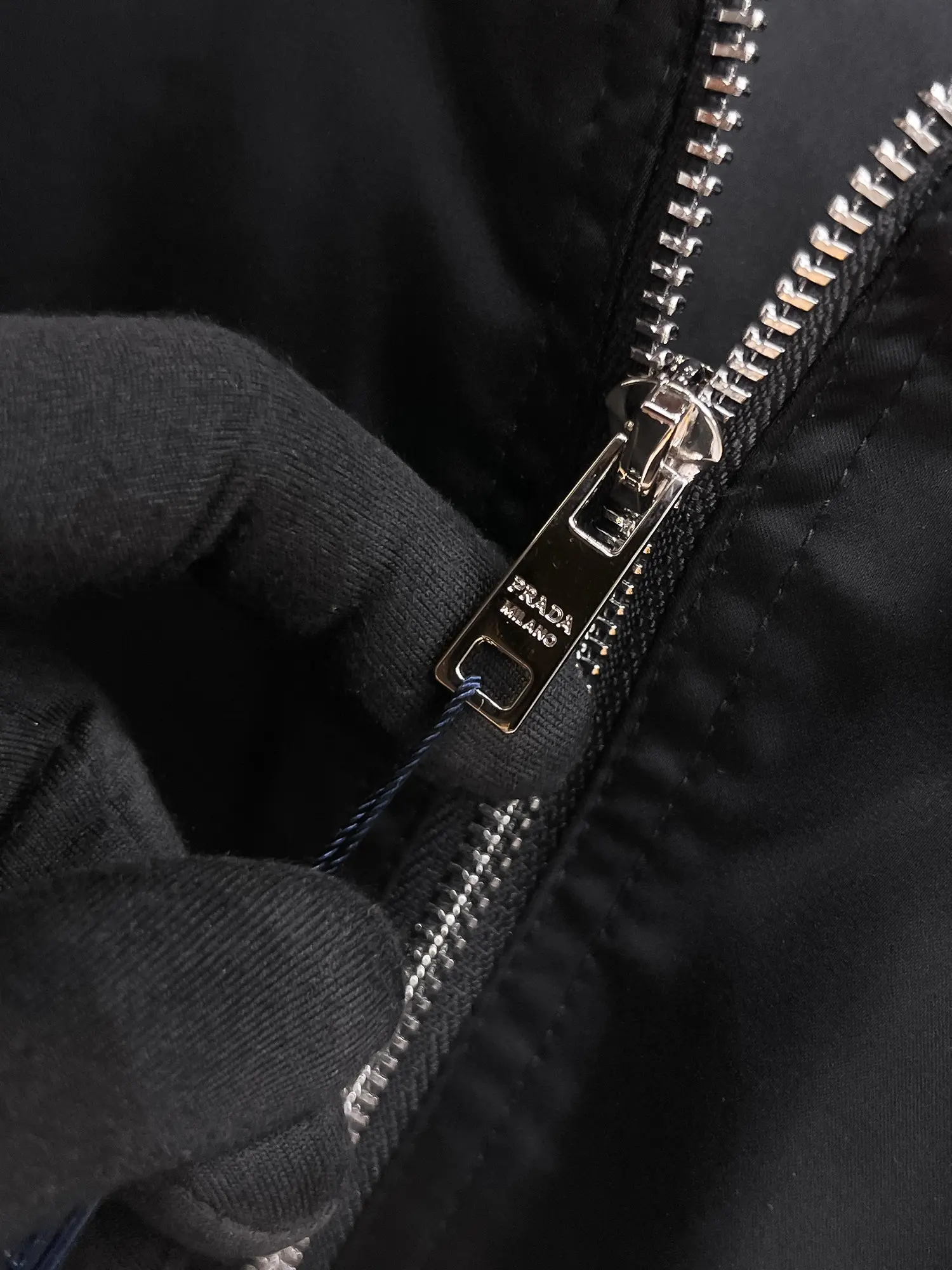 Logo-Appliquéd Re-Nylon Bomber Jacket D39014456 — view 6