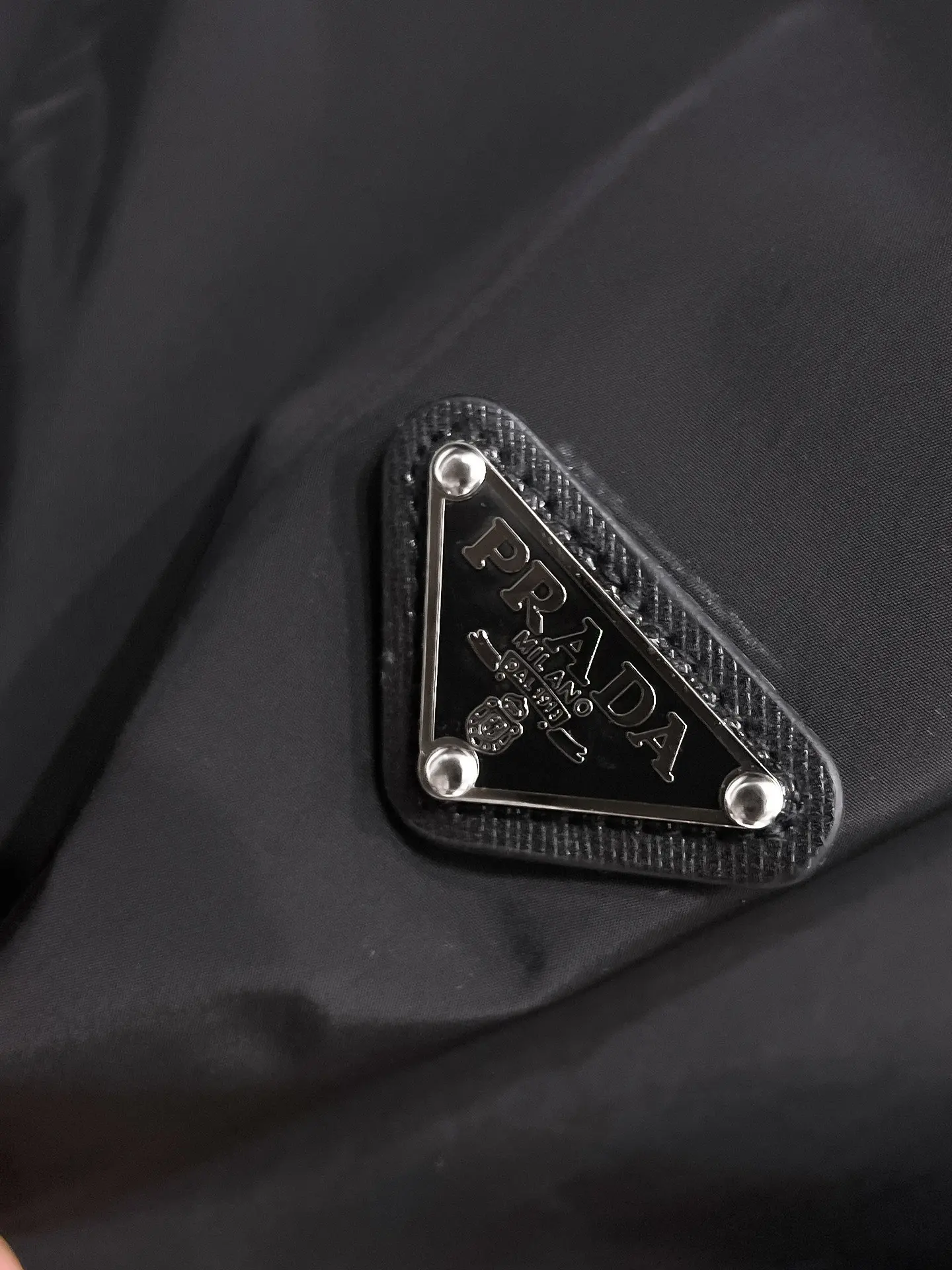 Logo-Appliquéd Hooded Shell Jacket D39014460 — view 8