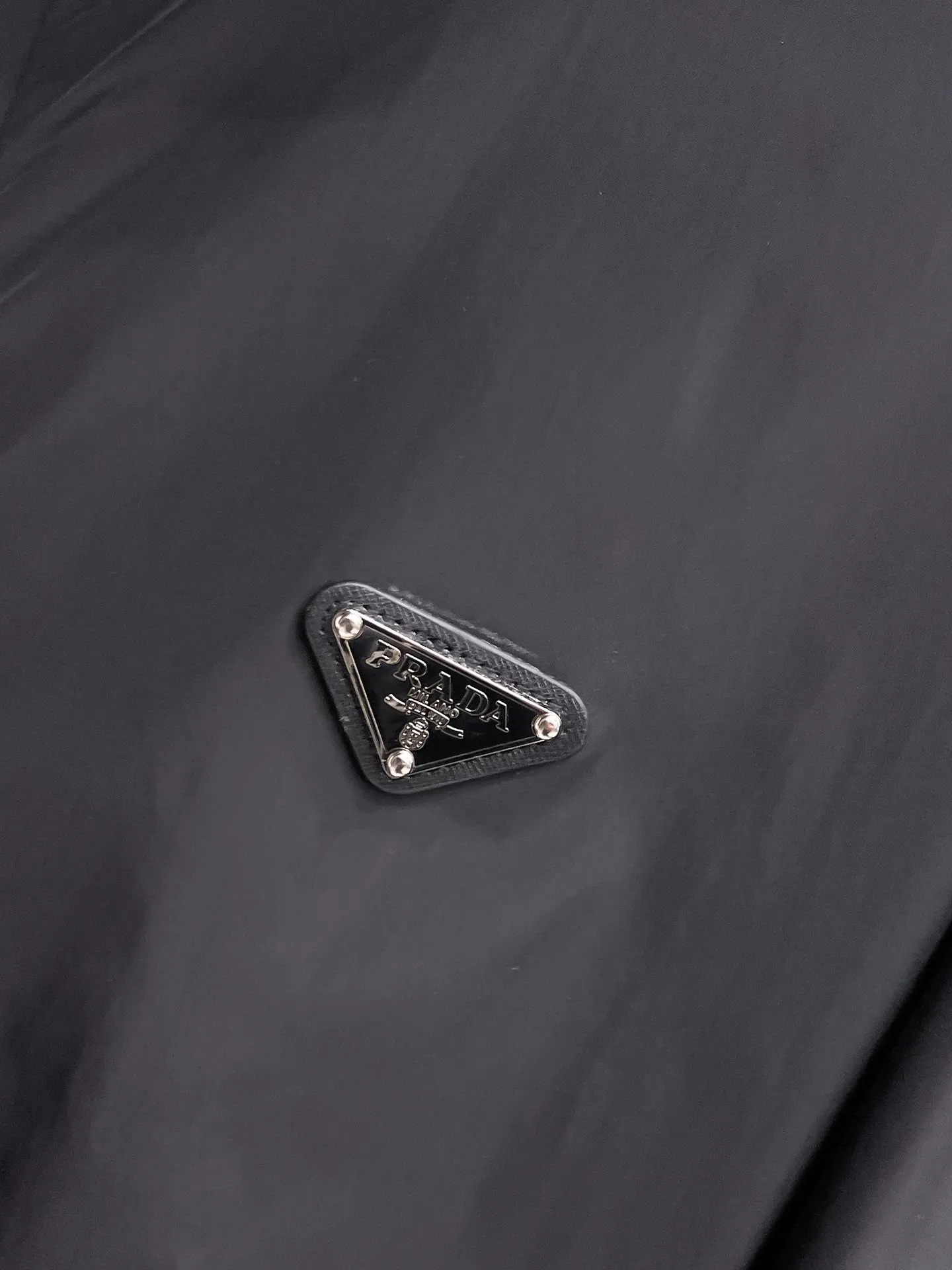 Logo-Appliquéd Hooded Shell Jacket D39014460 — view 9