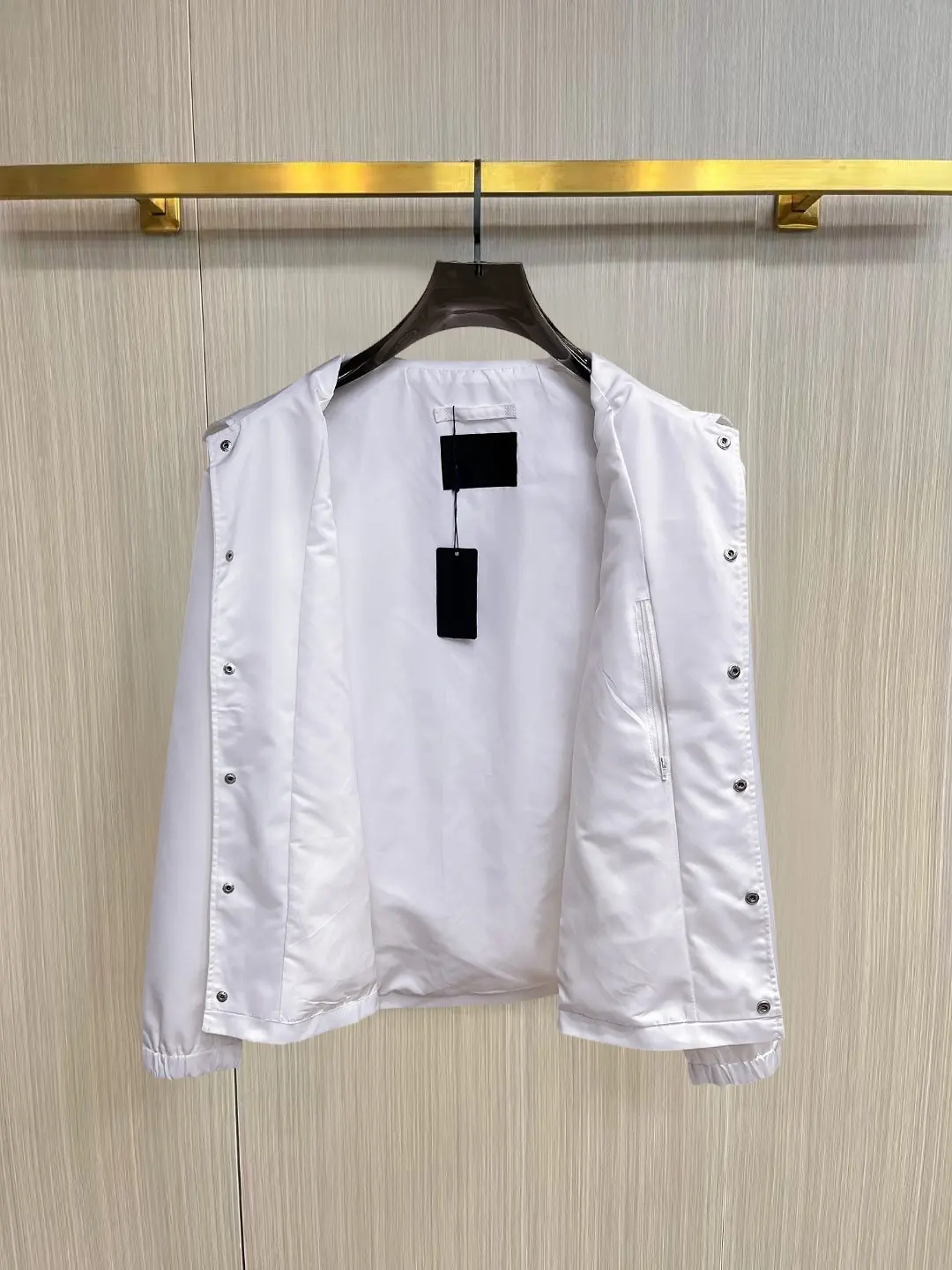 Logo-Appliquéd Cotton-Blend Coach Jacket D39014457 — view 3