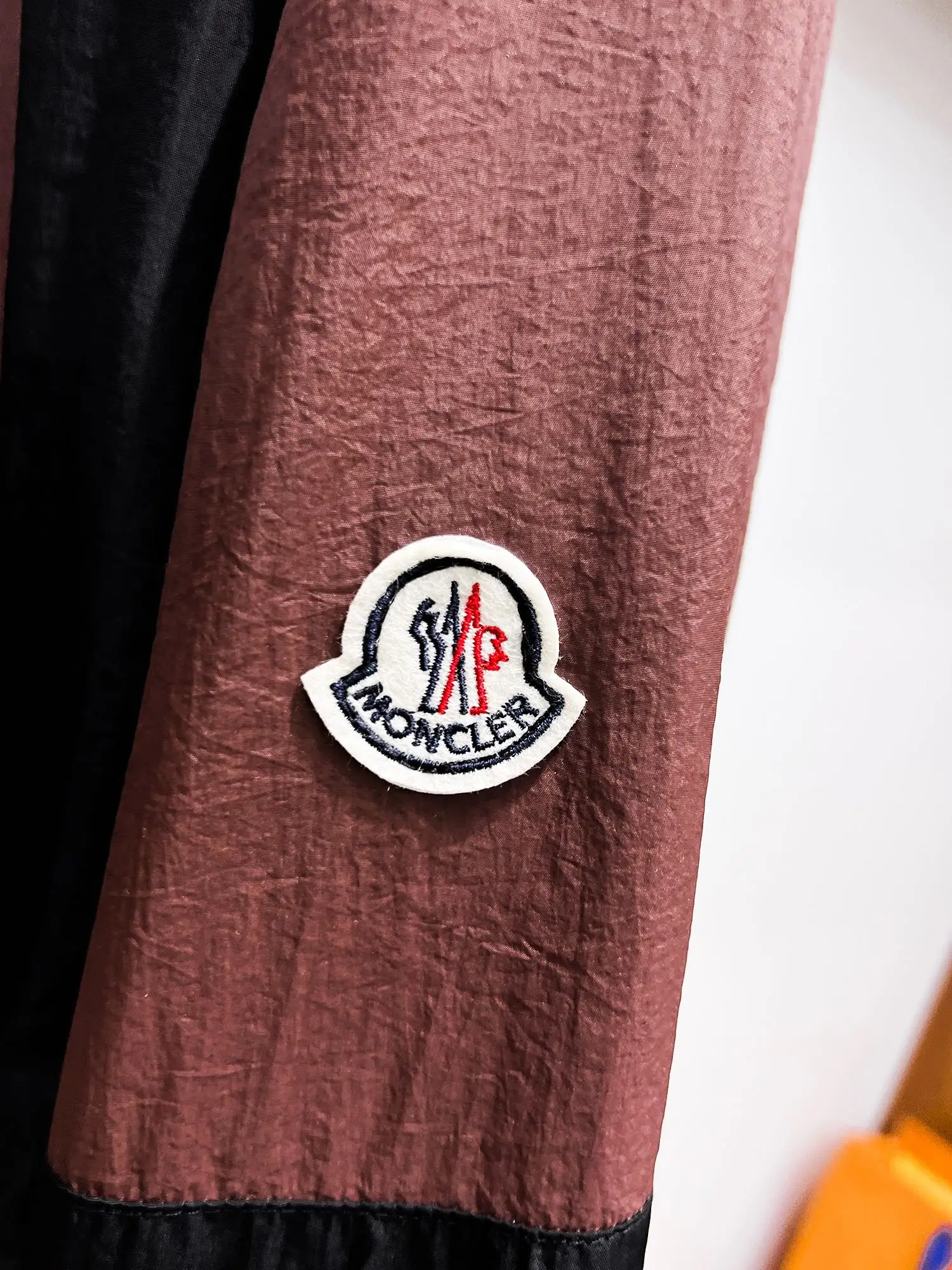 Moncler Color-Block Hooded Windbreaker Jacket D39014687 — view 6