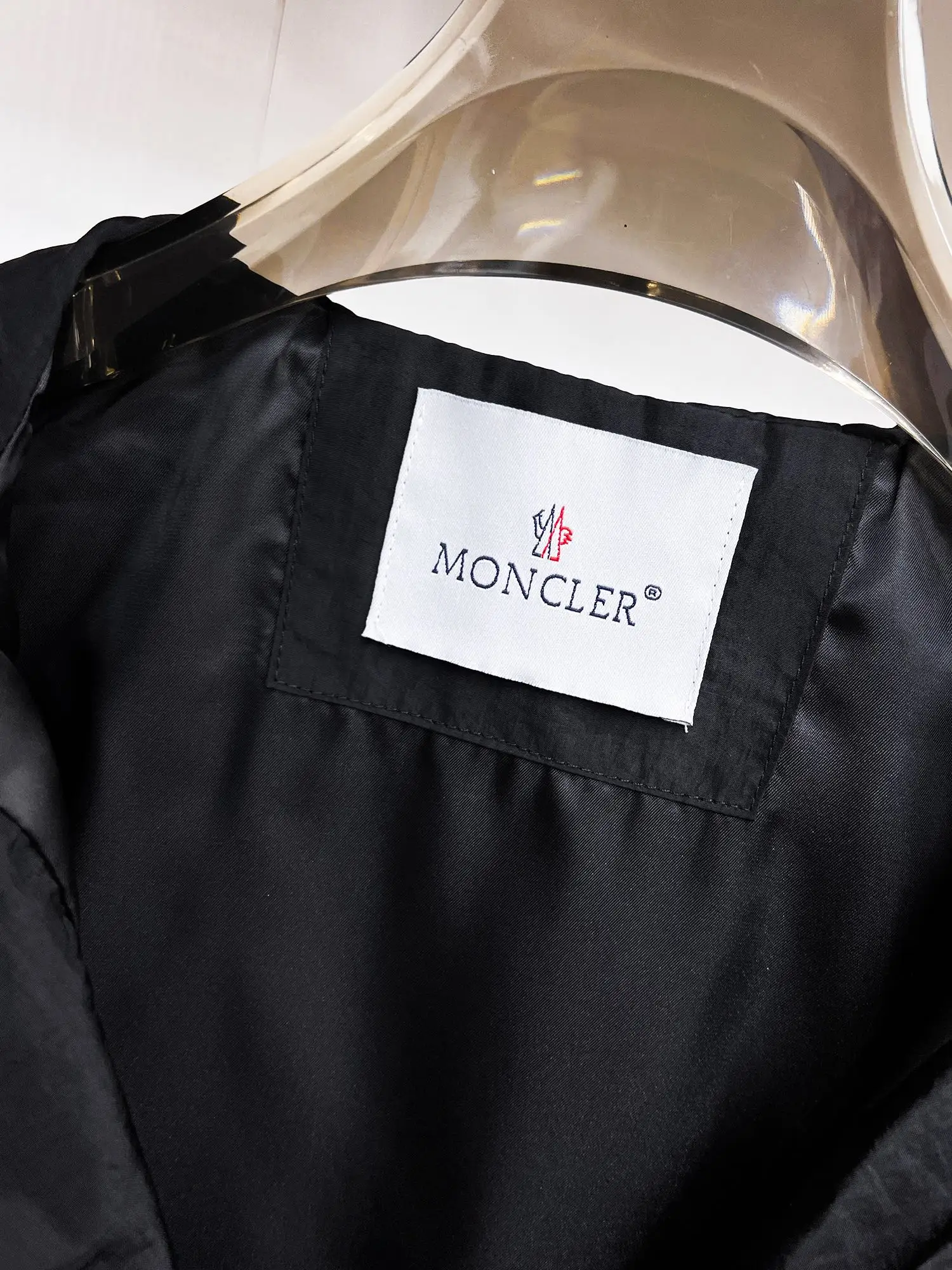 Moncler Color-Block Hooded Windbreaker Jacket D39014687 — view 8