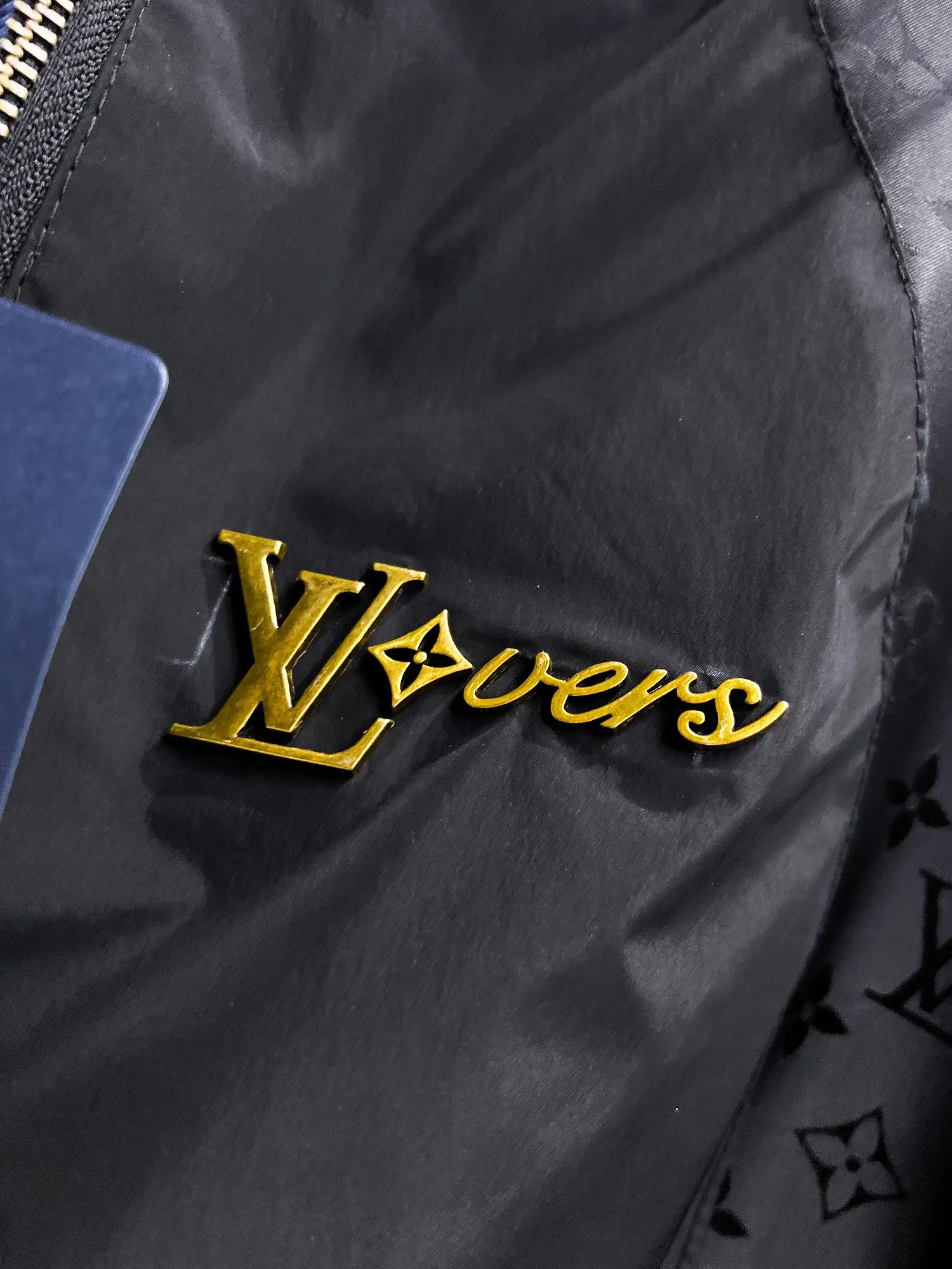 Monogram Panel Hooded Windbreaker Jacket D39014691 — view 5