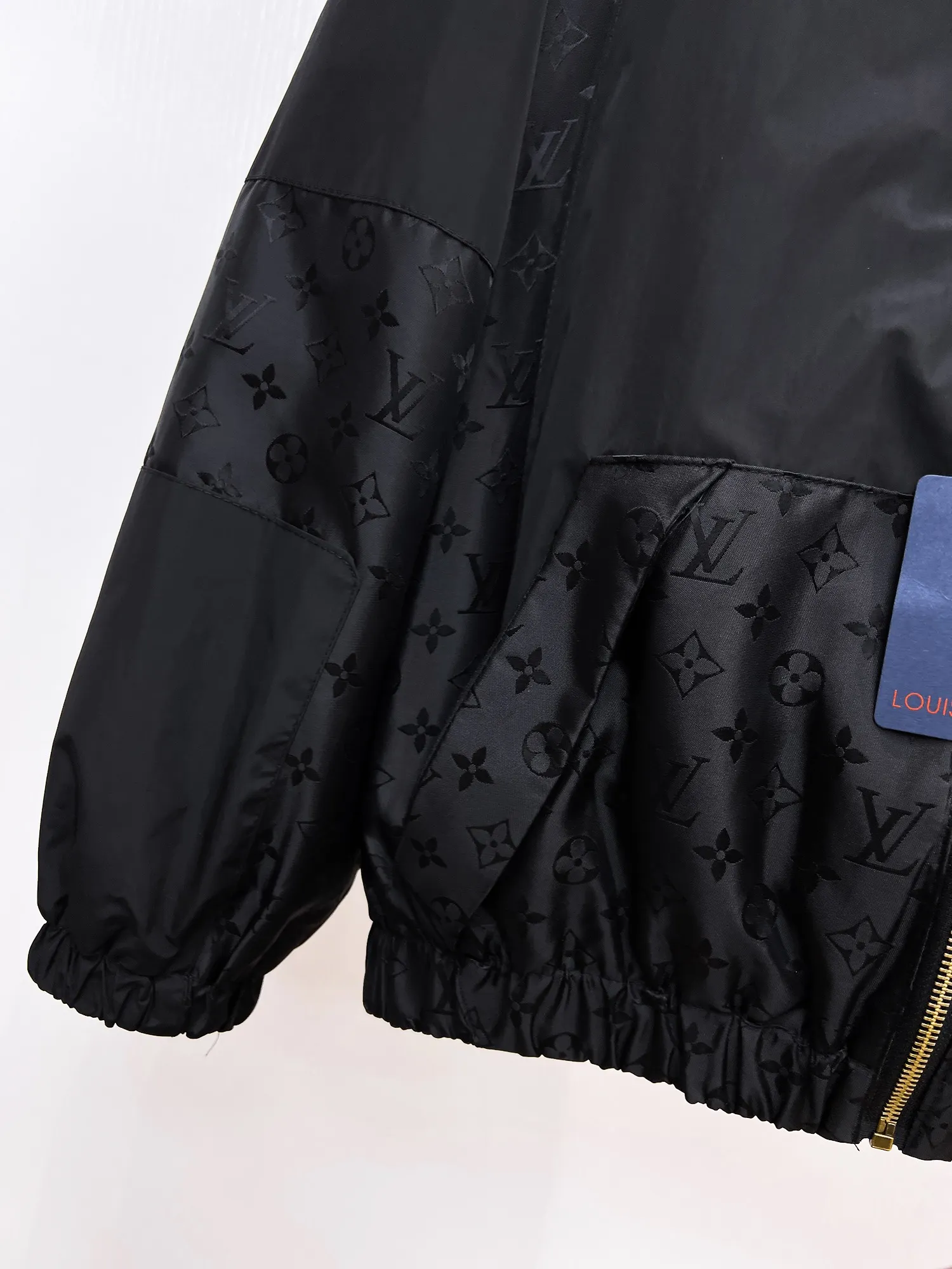 Monogram Panel Hooded Windbreaker Jacket D39014691 — view 10