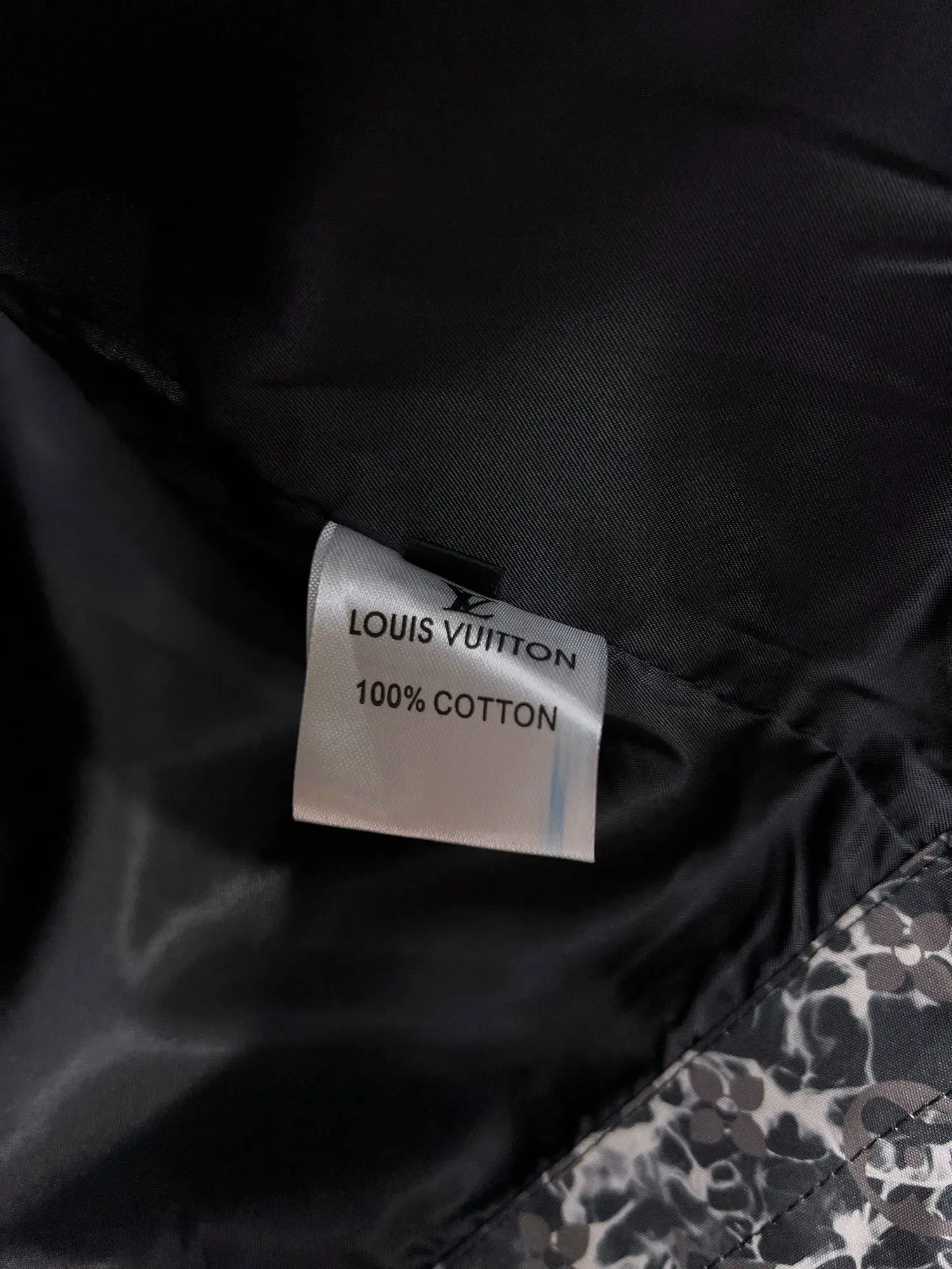 Monogram Marble Print Hooded Jacket D39014684 — view 9