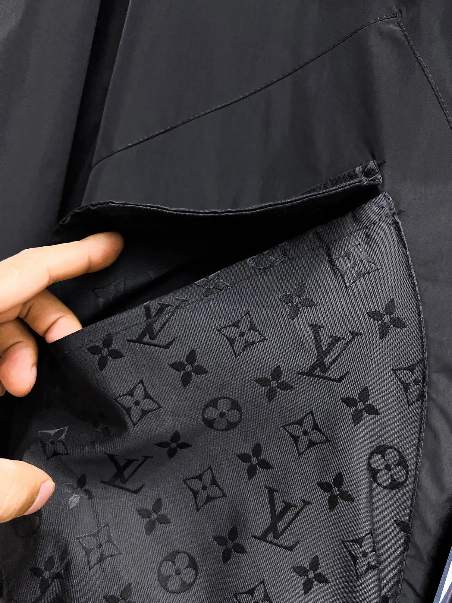 Monogram Embossed Hooded Windbreaker Jacket D39014685 — view 10