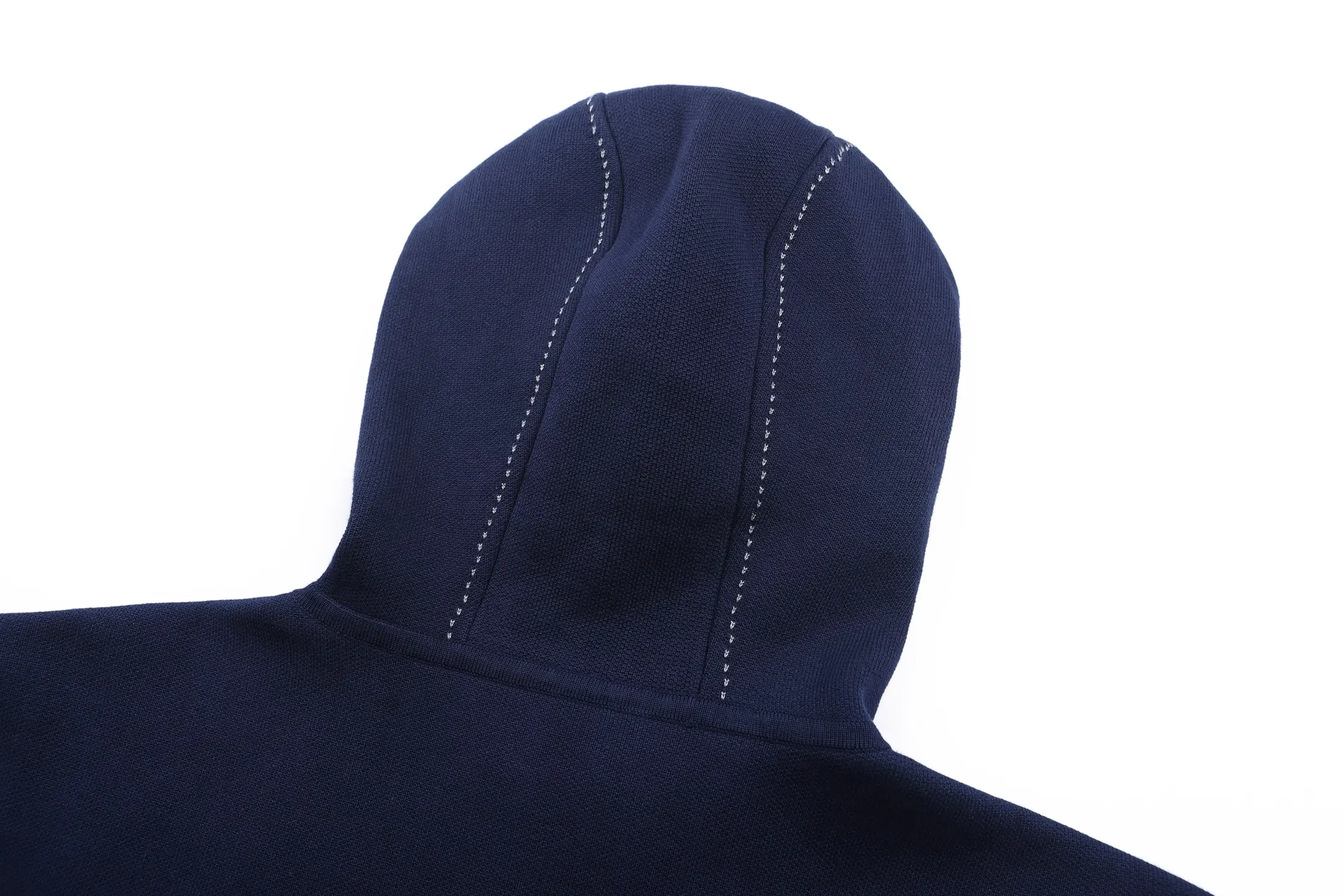 Logo Intarsia Cotton-Blend Zip-Up Hoodie D39019234 — view 5