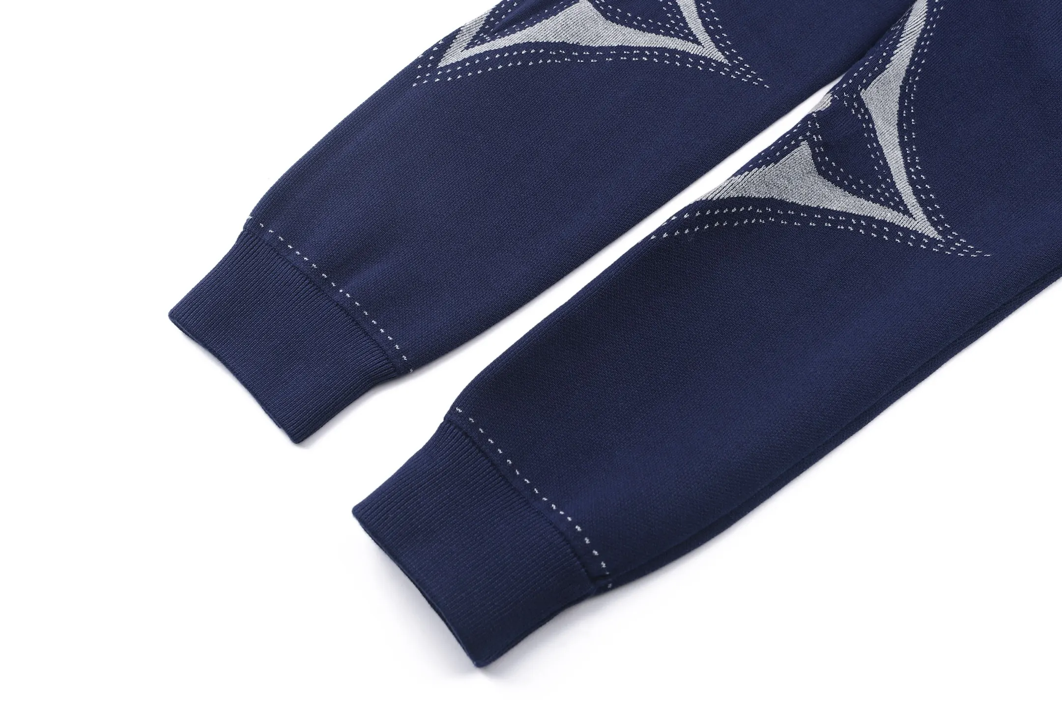 Logo Intarsia Cotton-Blend Zip-Up Hoodie D39019234 — view 11