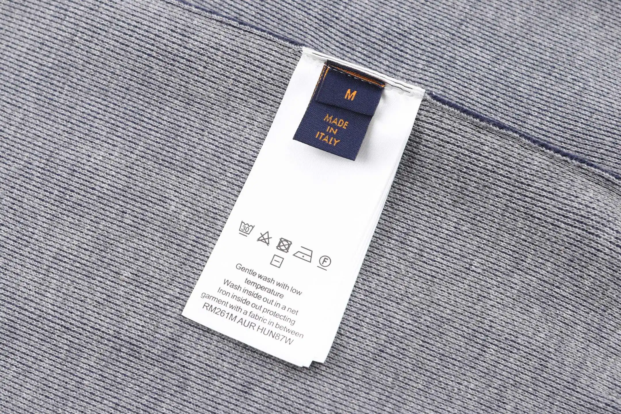 Logo Intarsia Cotton-Blend Zip-Up Hoodie D39019234 — view 12